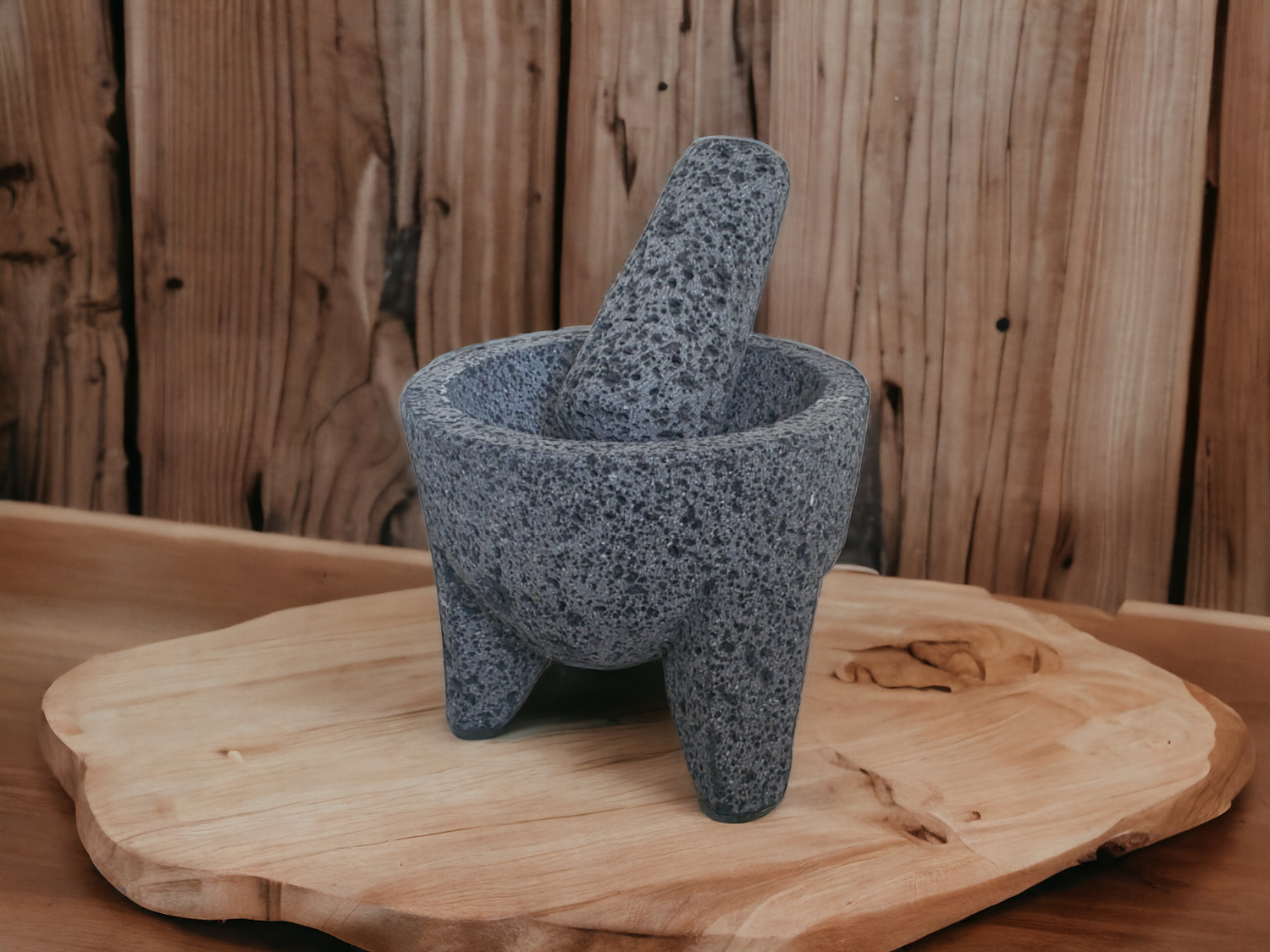 Mini Molcajete - Lava Stone - 4 Inch Molcajete Accessories Kitchen & Dining Molcajete