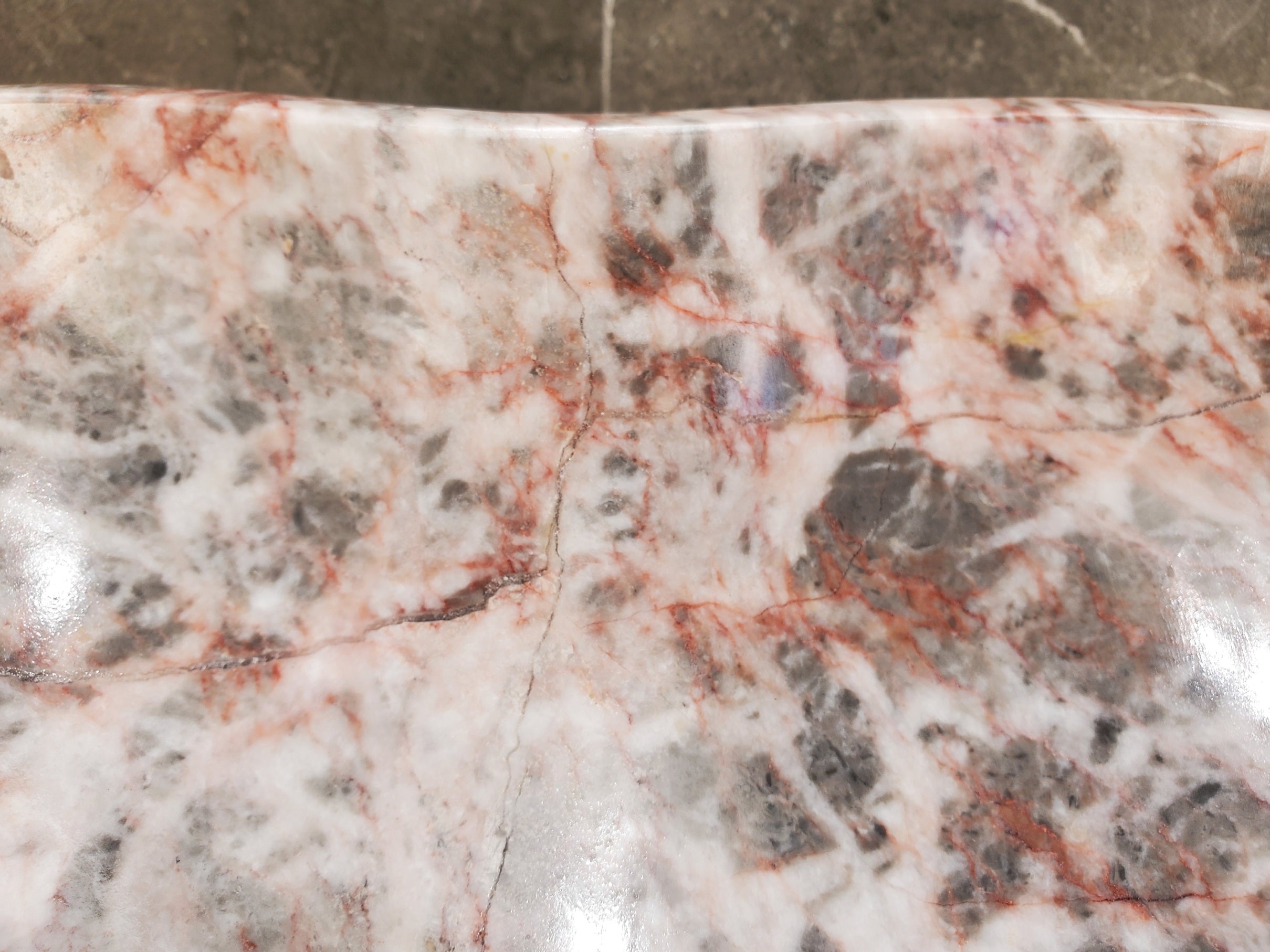 S31_50 Marble Vessel Bathroom Sink