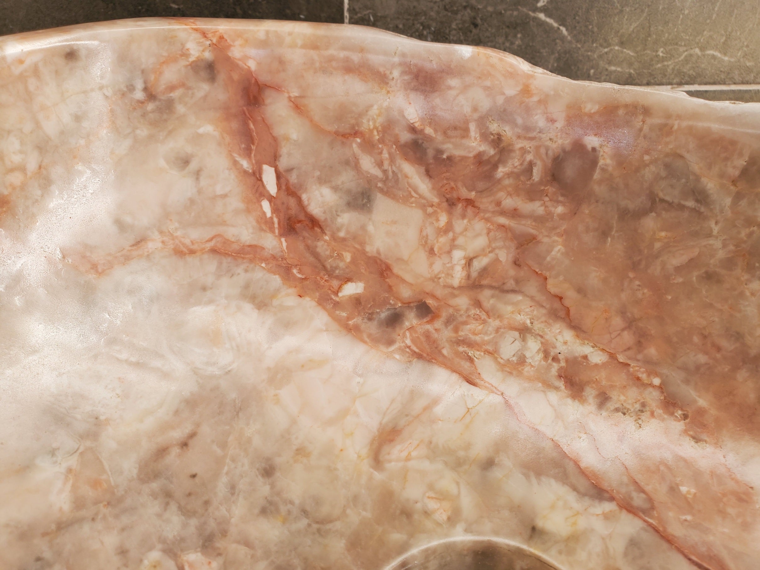 S34_06 Marble Stone Vessel Sink