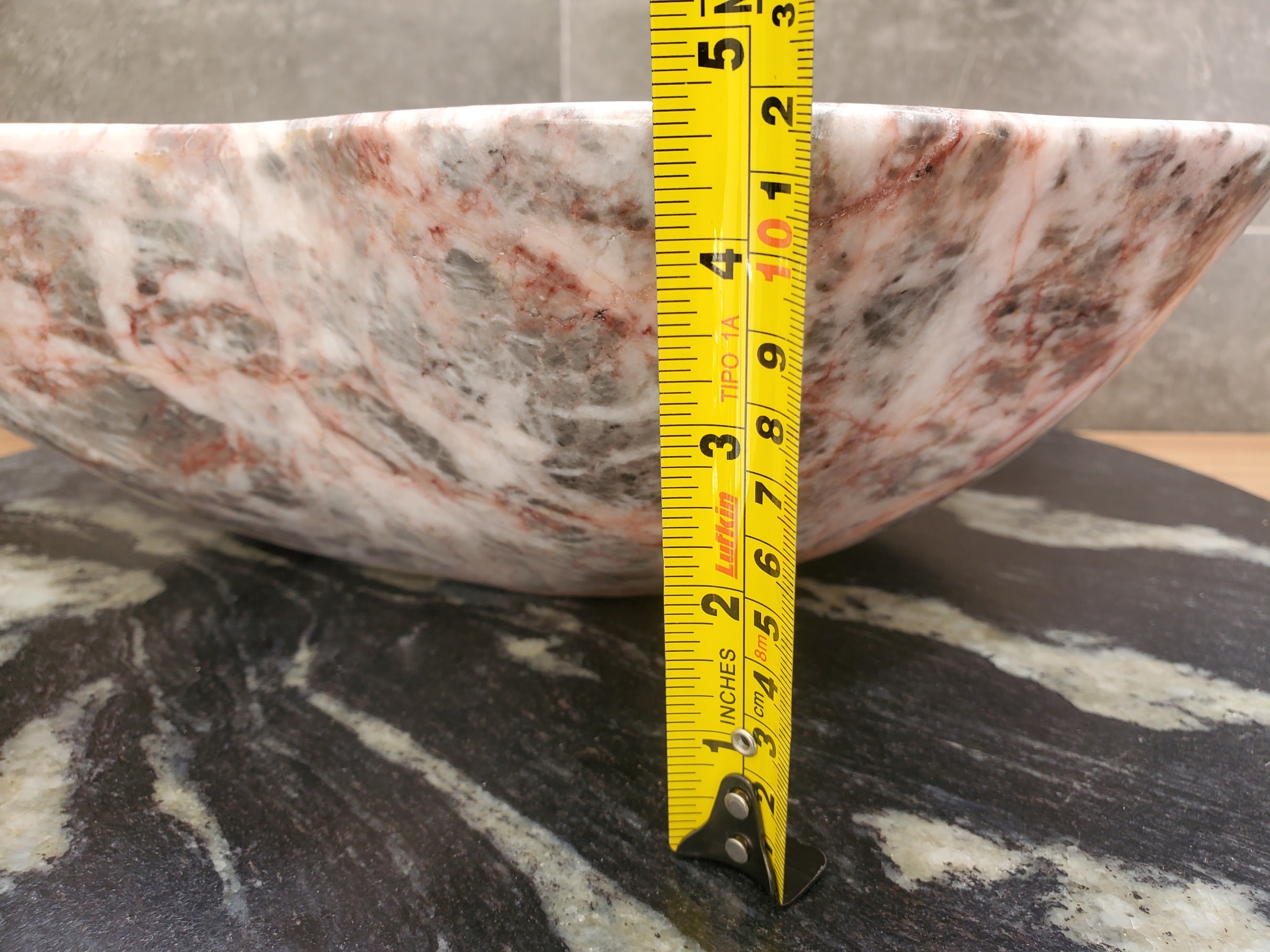 S31_50 Marble Vessel Bathroom Sink