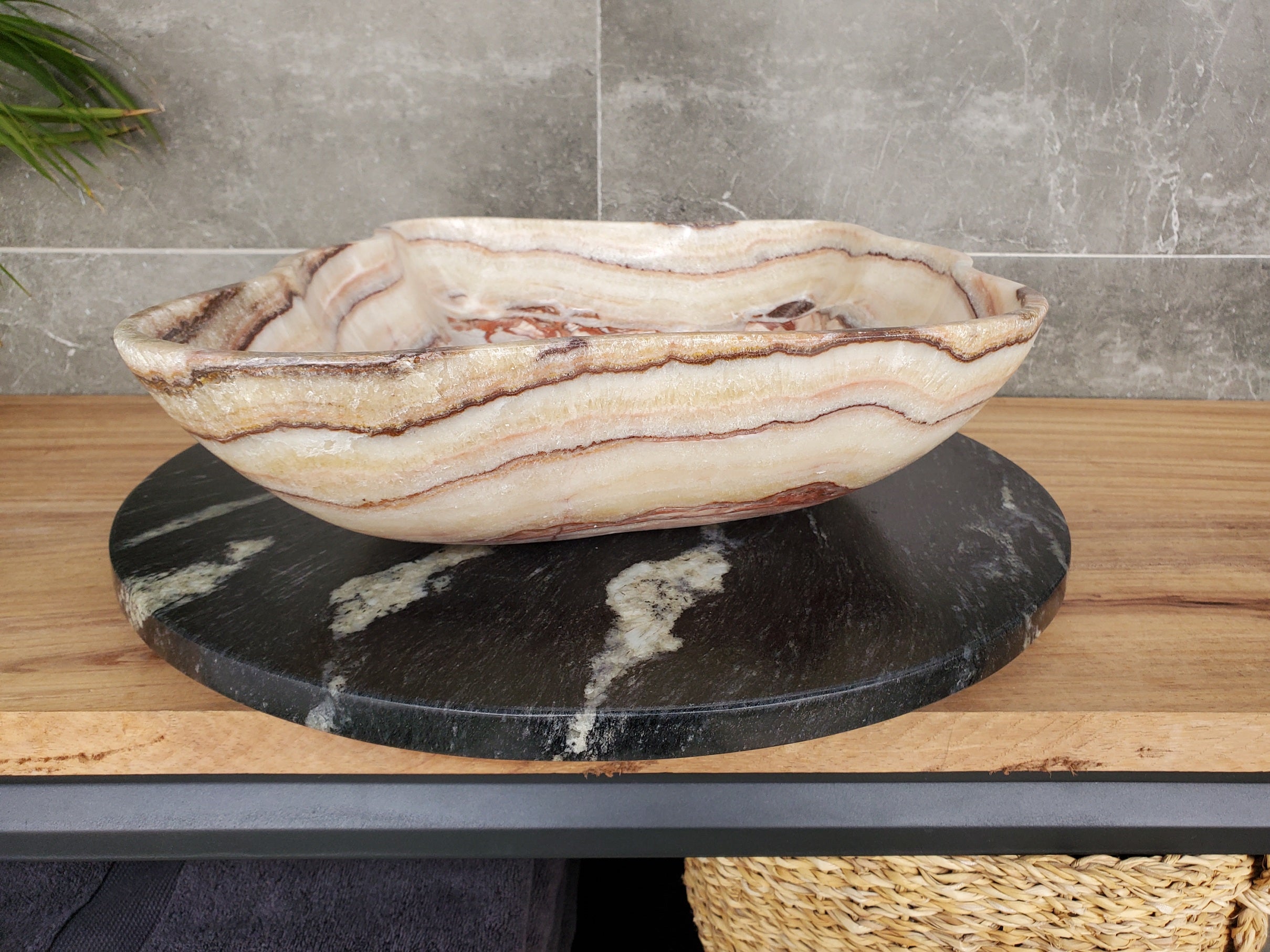 S33_37 Onyx Bathroom Vessel Sink