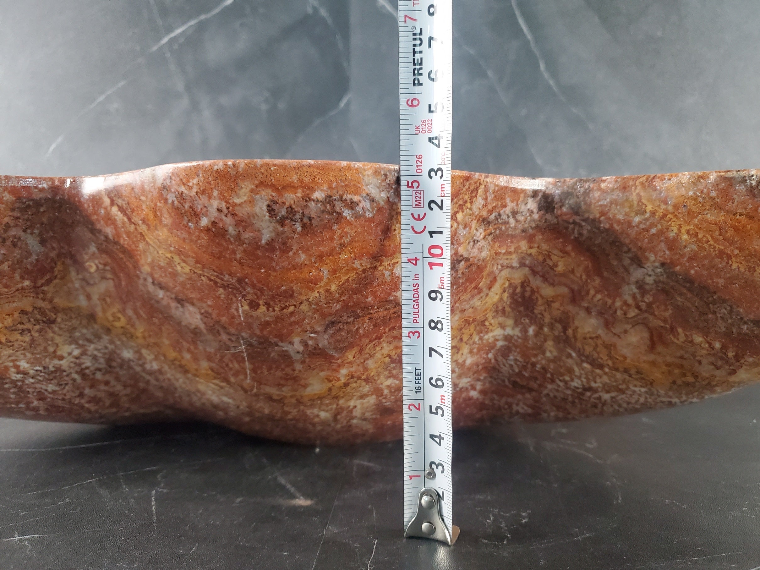 SET1032 Onyx Stone Vessel Sink Master Bathroom Set