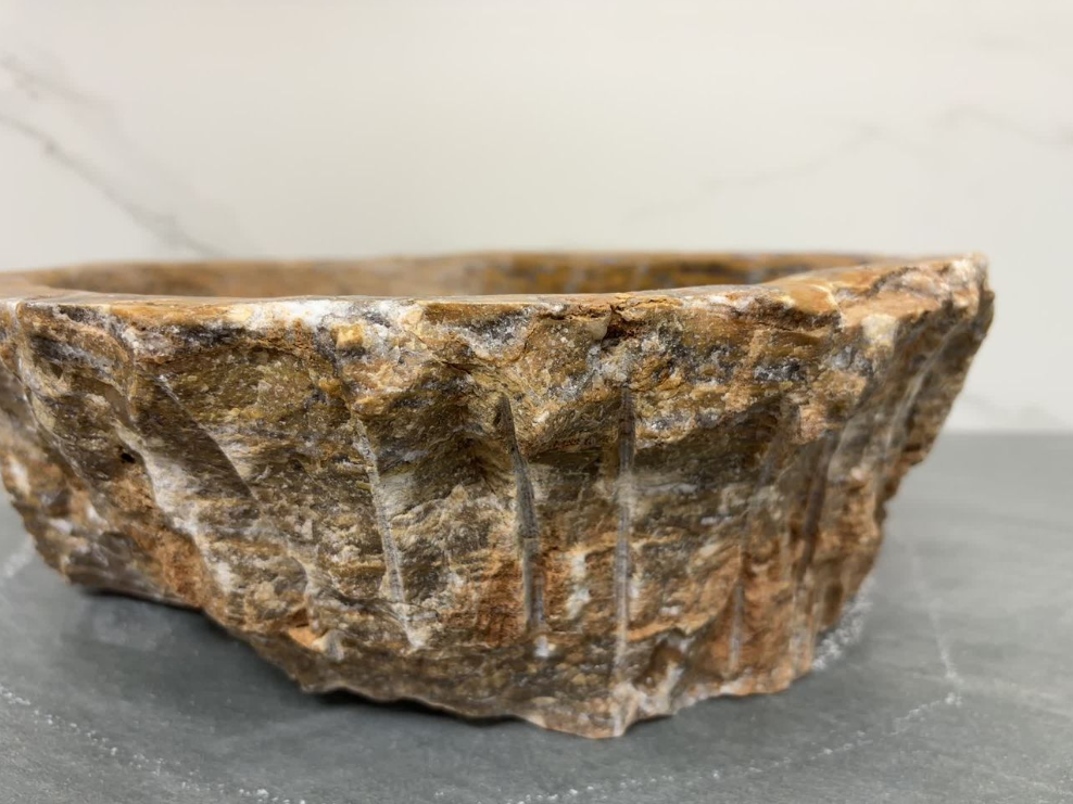 S13_15 Onyx Vessel Bathroom Sink - 19 x 15 inch