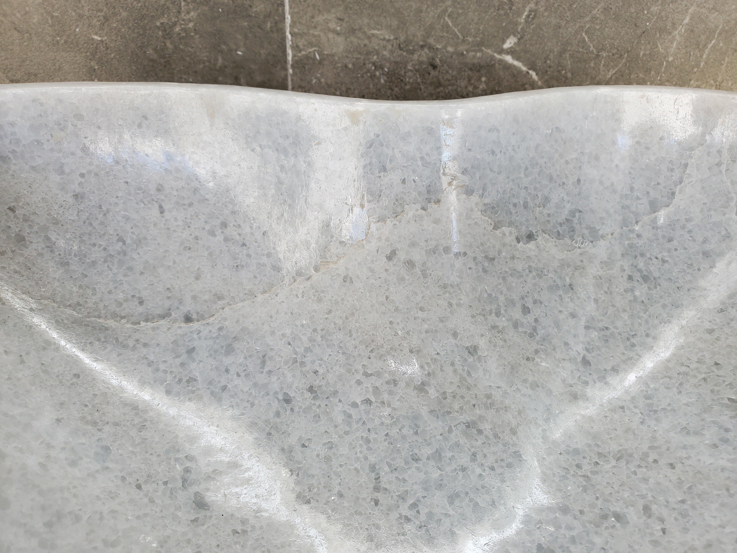 S33_51 Guadiana Marble Bathroom Vessel Sink - 20.5 x 12 inch