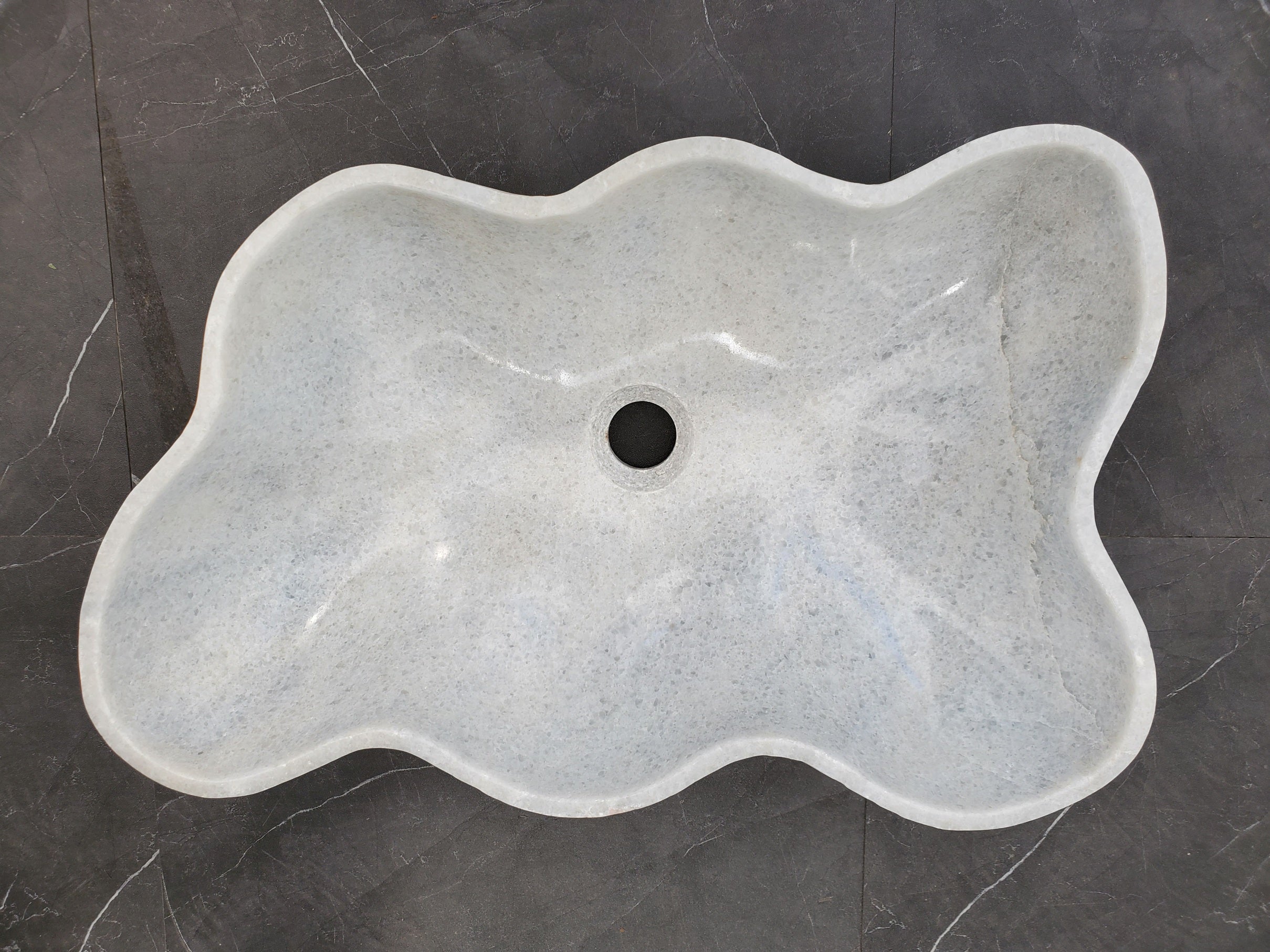 S33_51 Guadiana Marble Bathroom Vessel Sink - 20.5 x 12 inch