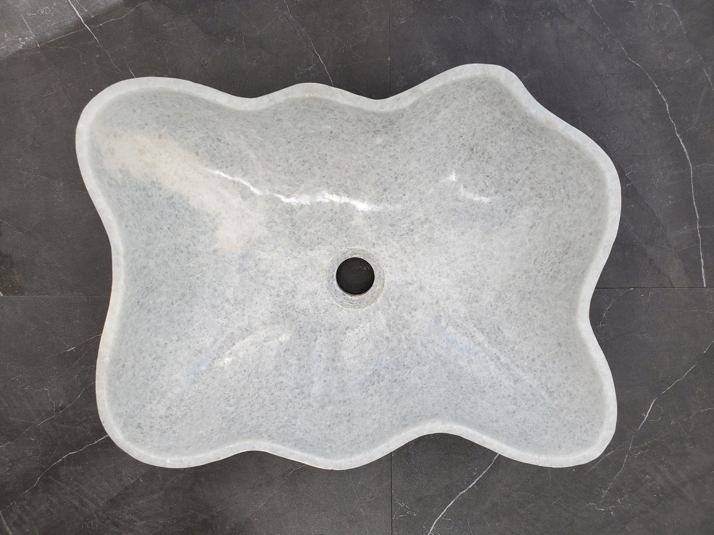 S33_50 Guadiana Marble Bathroom Vessel Sink- 17.5 x 13 inch