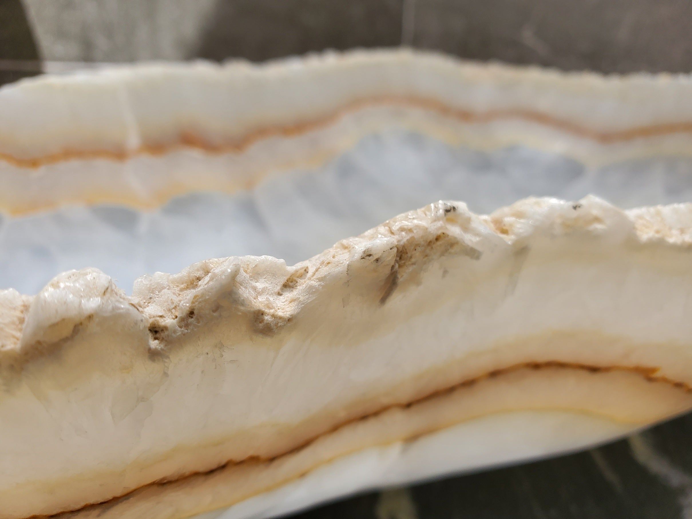 S31_38 Onyx Stone Vessel Bathroom Sink