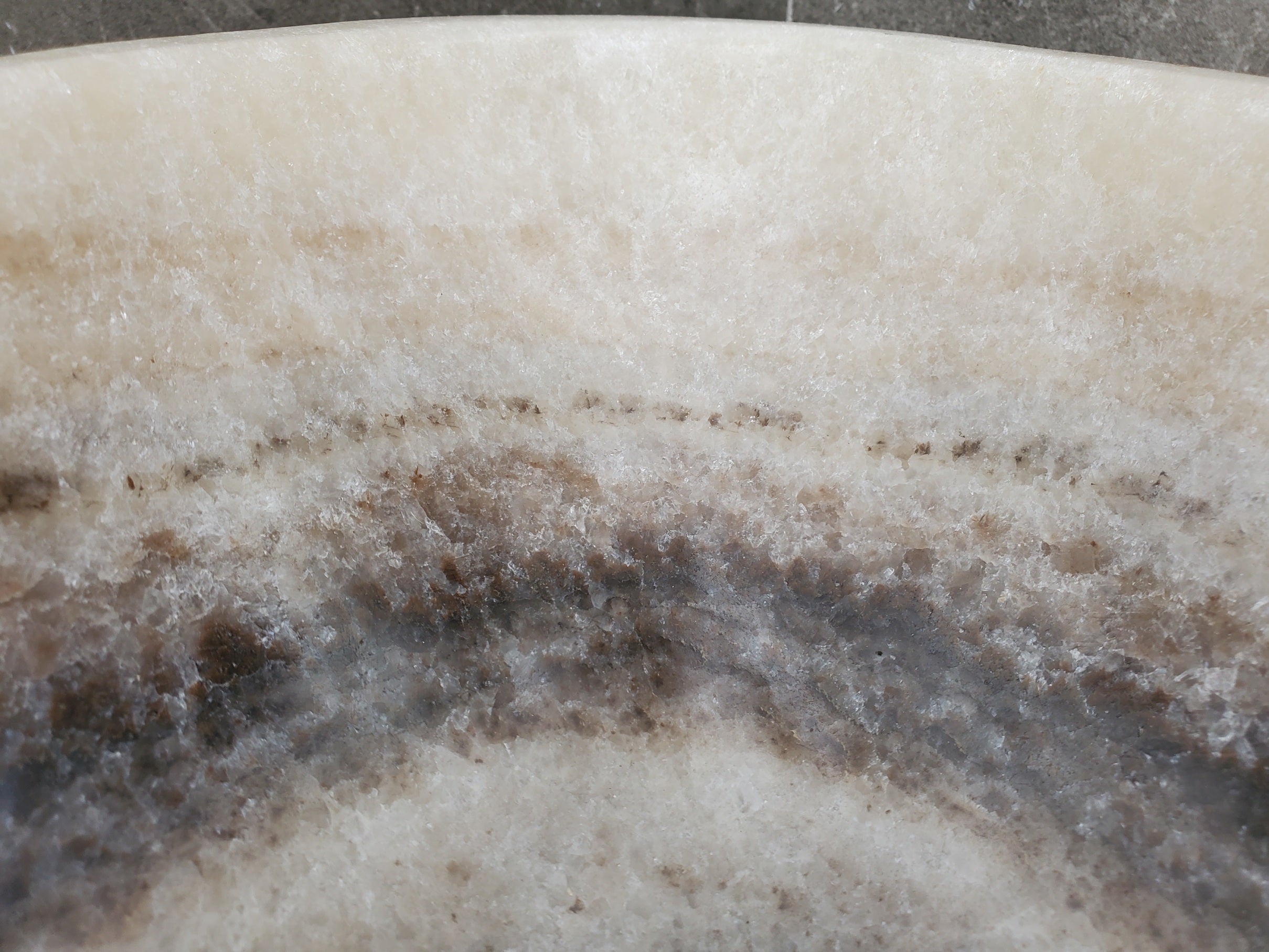 S32_12 Onyx Stone Vessel Bathroom Sink