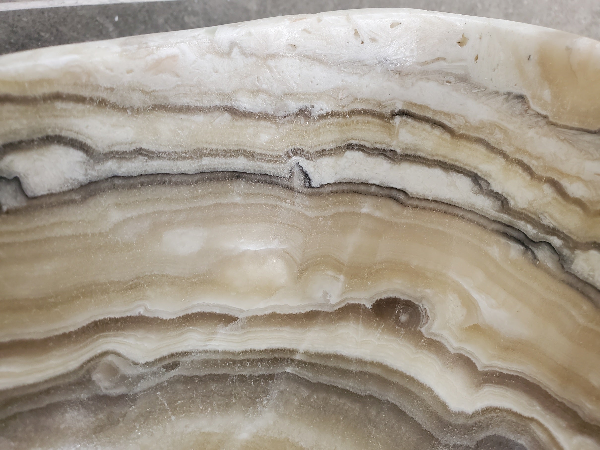 S33_43 Onyx Bathroom Vessel Sink - 19 x 11.5 inch