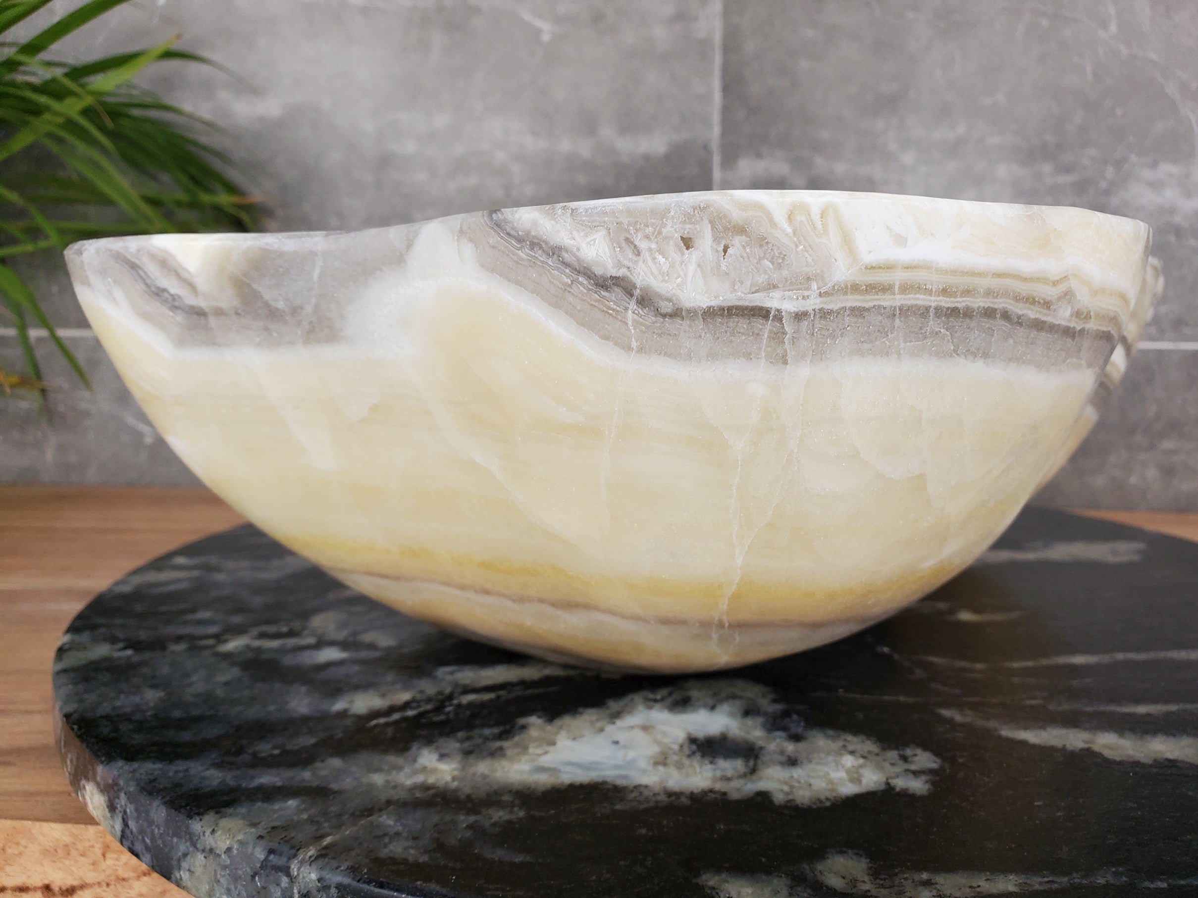 S33_43 Onyx Bathroom Vessel Sink - 19 x 11.5 inch