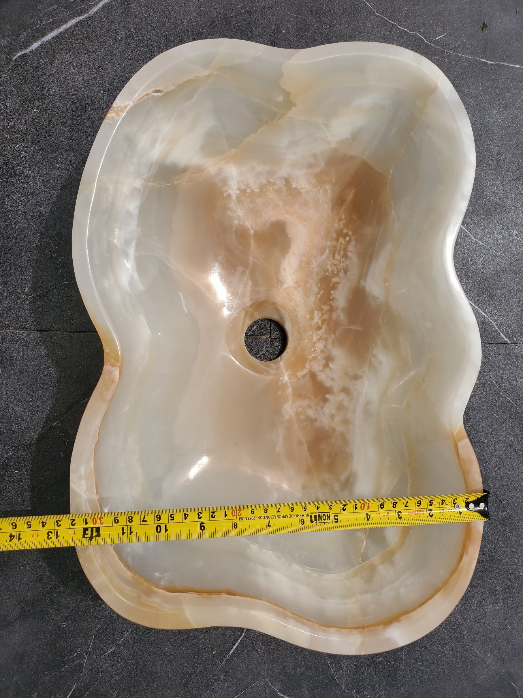 SET3202 Onyx Stone Master Bath Set of 2 (Two) Vessel Sinks