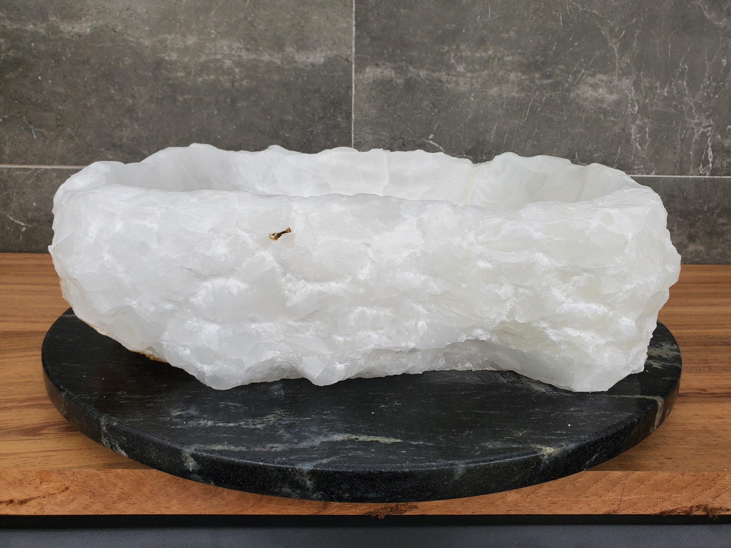 S31_47 Onyx Stone Vessel Bathroom Sink