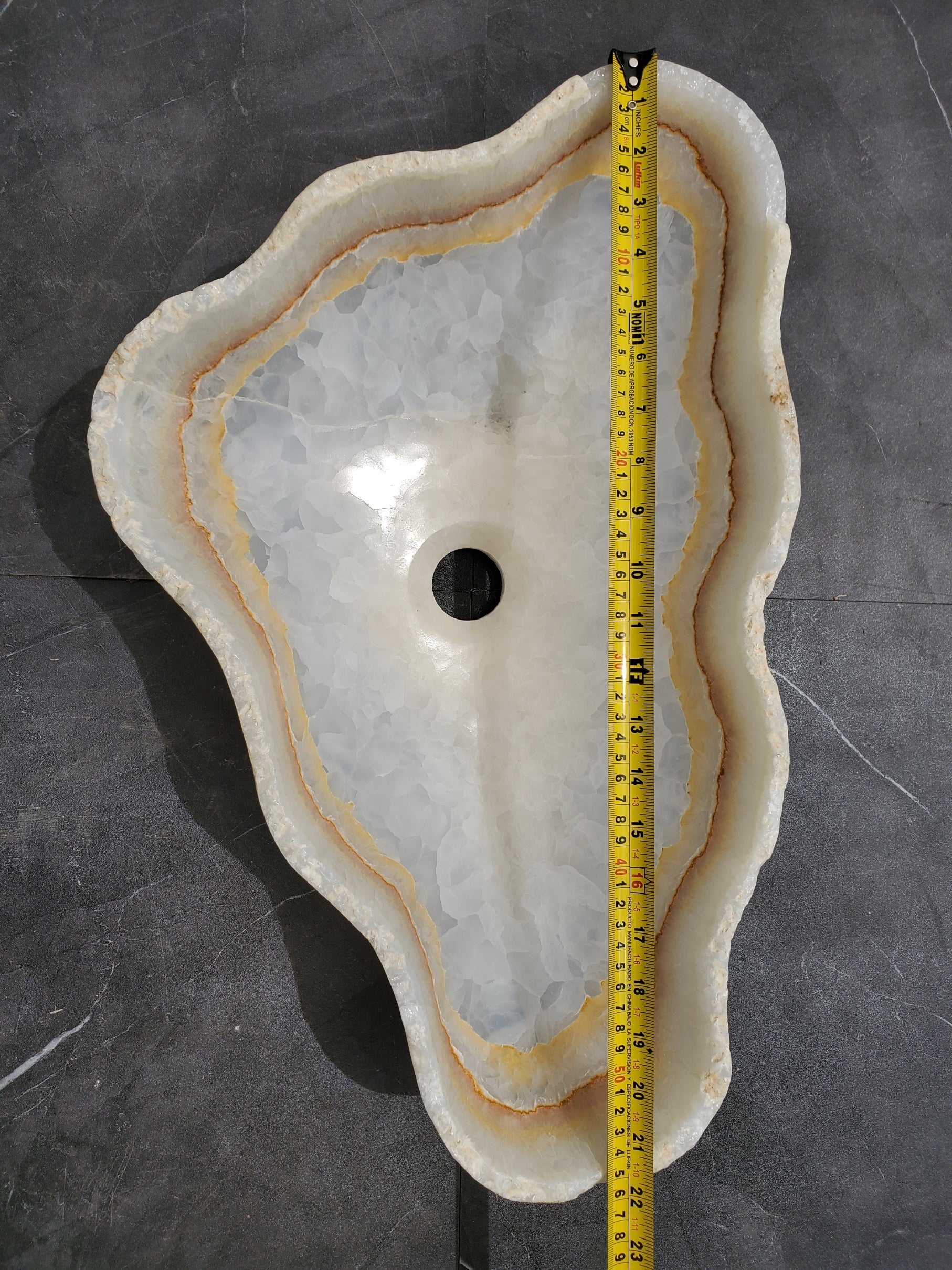 SET3166 Onyx Stone Master Bath Set of 2 (Two) Vessel Sinks