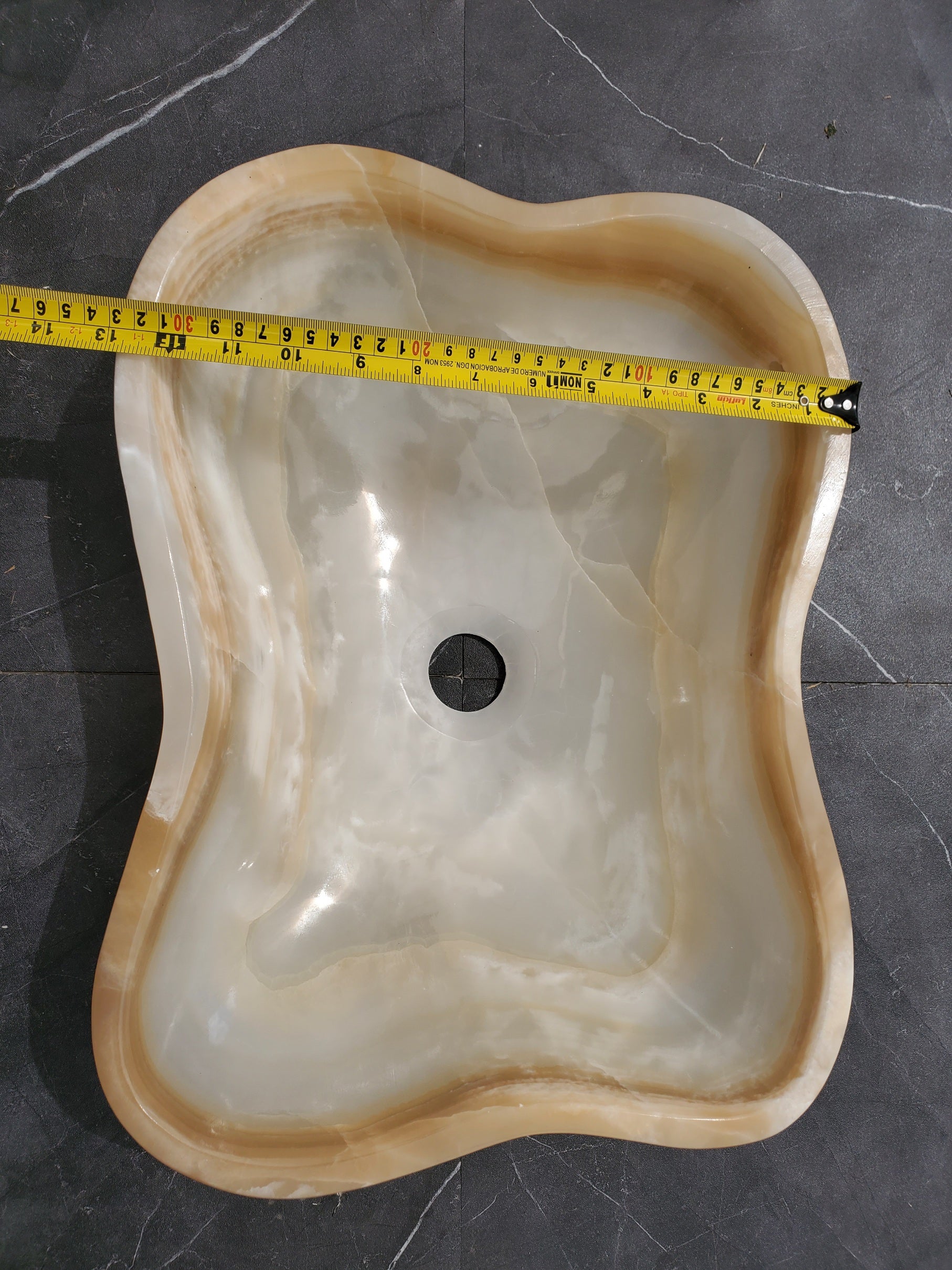 SET3202 Onyx Stone Master Bath Set of 2 (Two) Vessel Sinks
