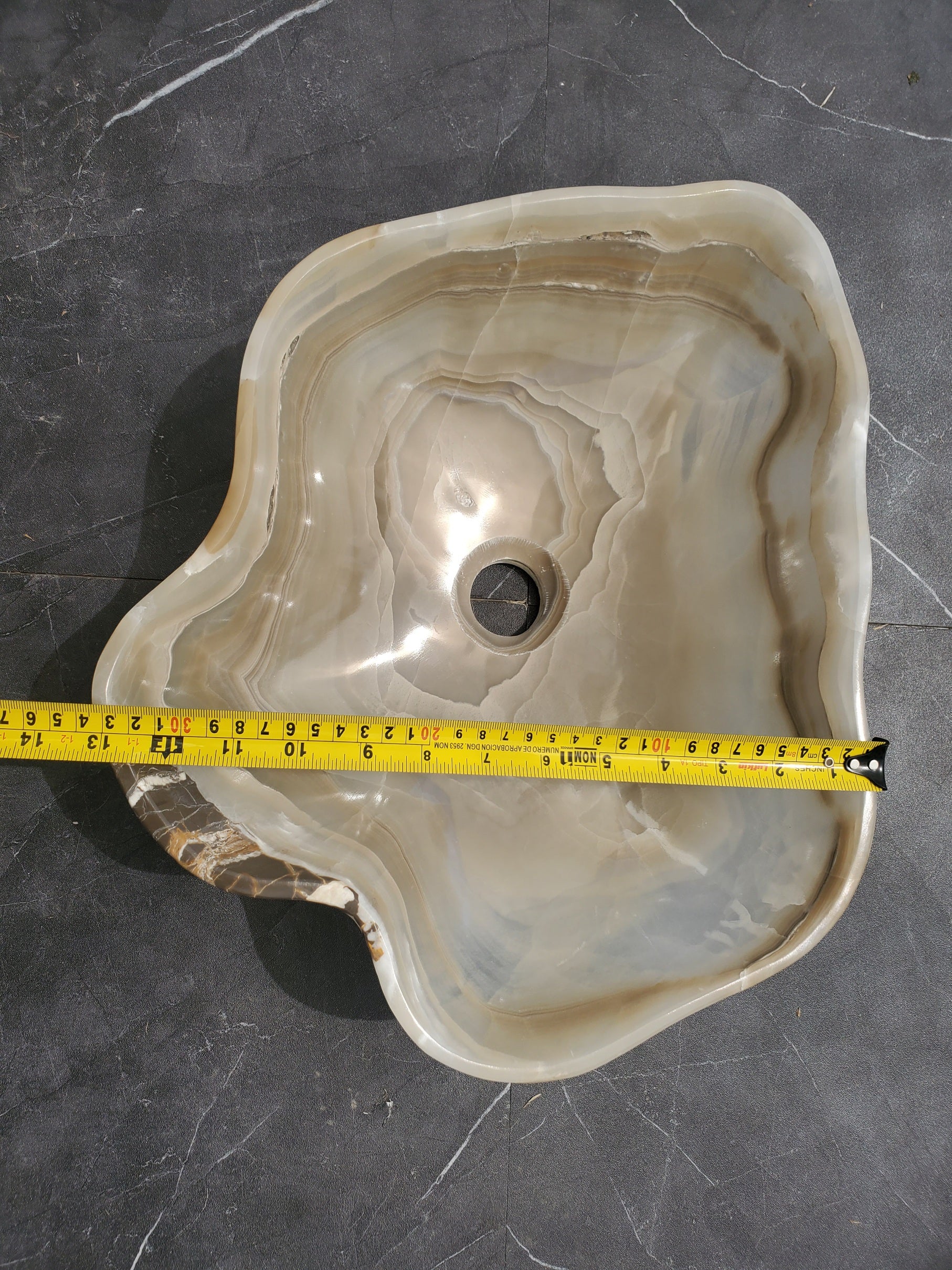 SET3203 Onyx Stone Master Bath Set of 2 (Two) Vessel Sinks