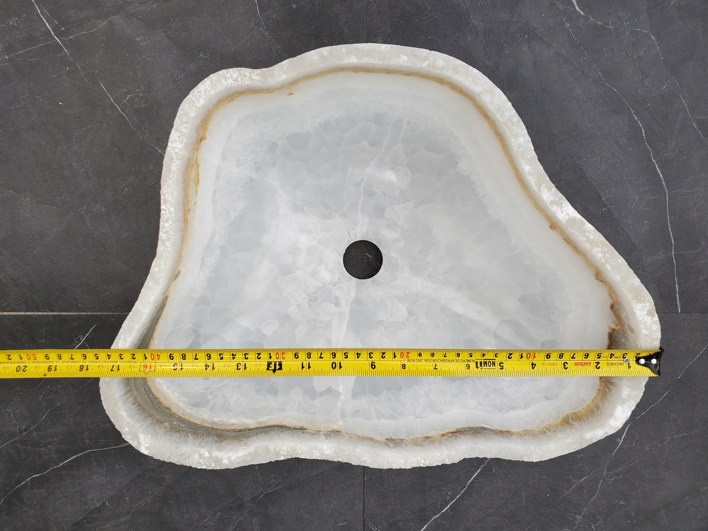 SET3304 Onyx Stone Master Bath Set of 2 (Two) Vessel Sinks