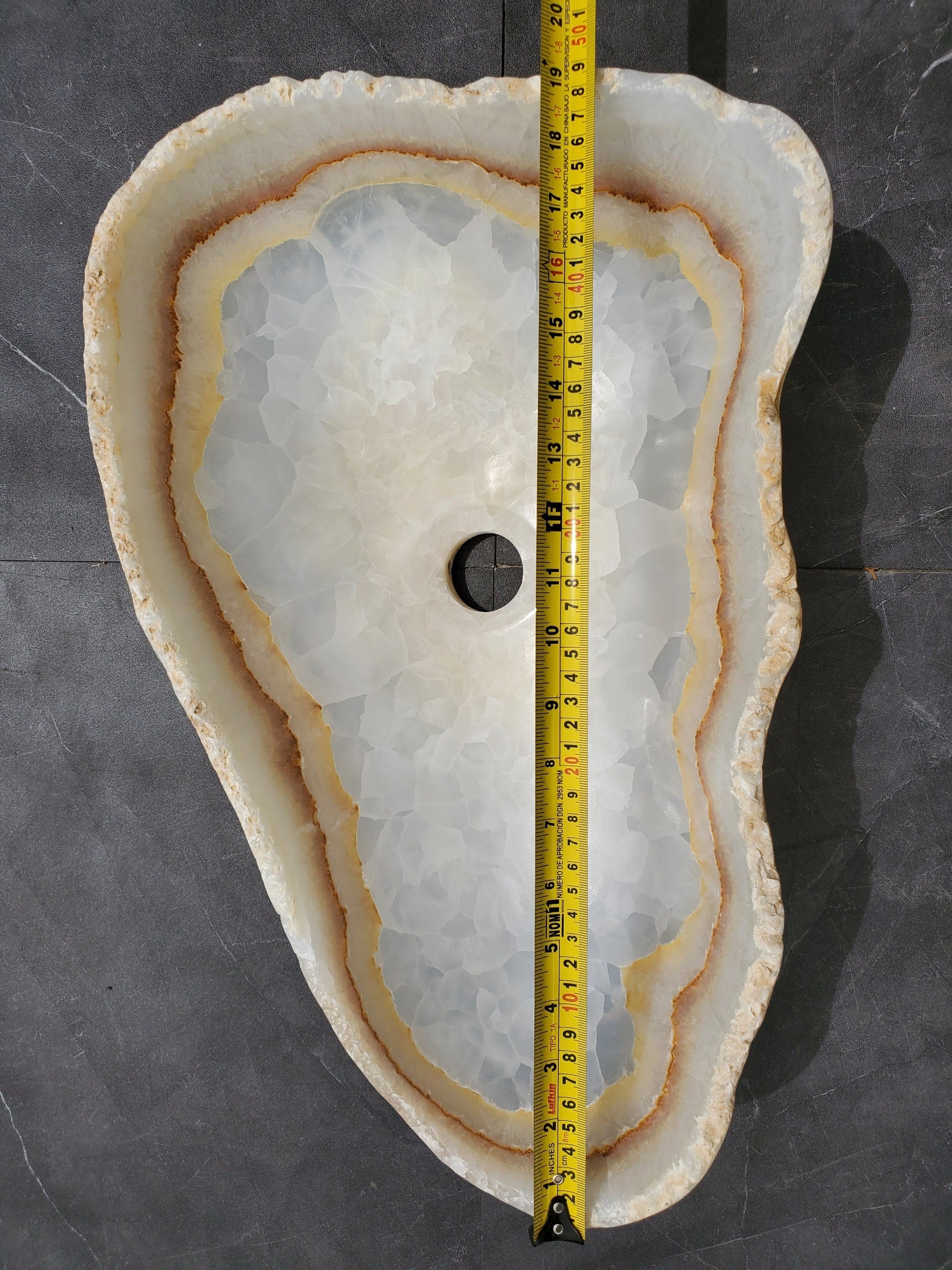 SET3166 Onyx Stone Master Bath Set of 2 (Two) Vessel Sinks