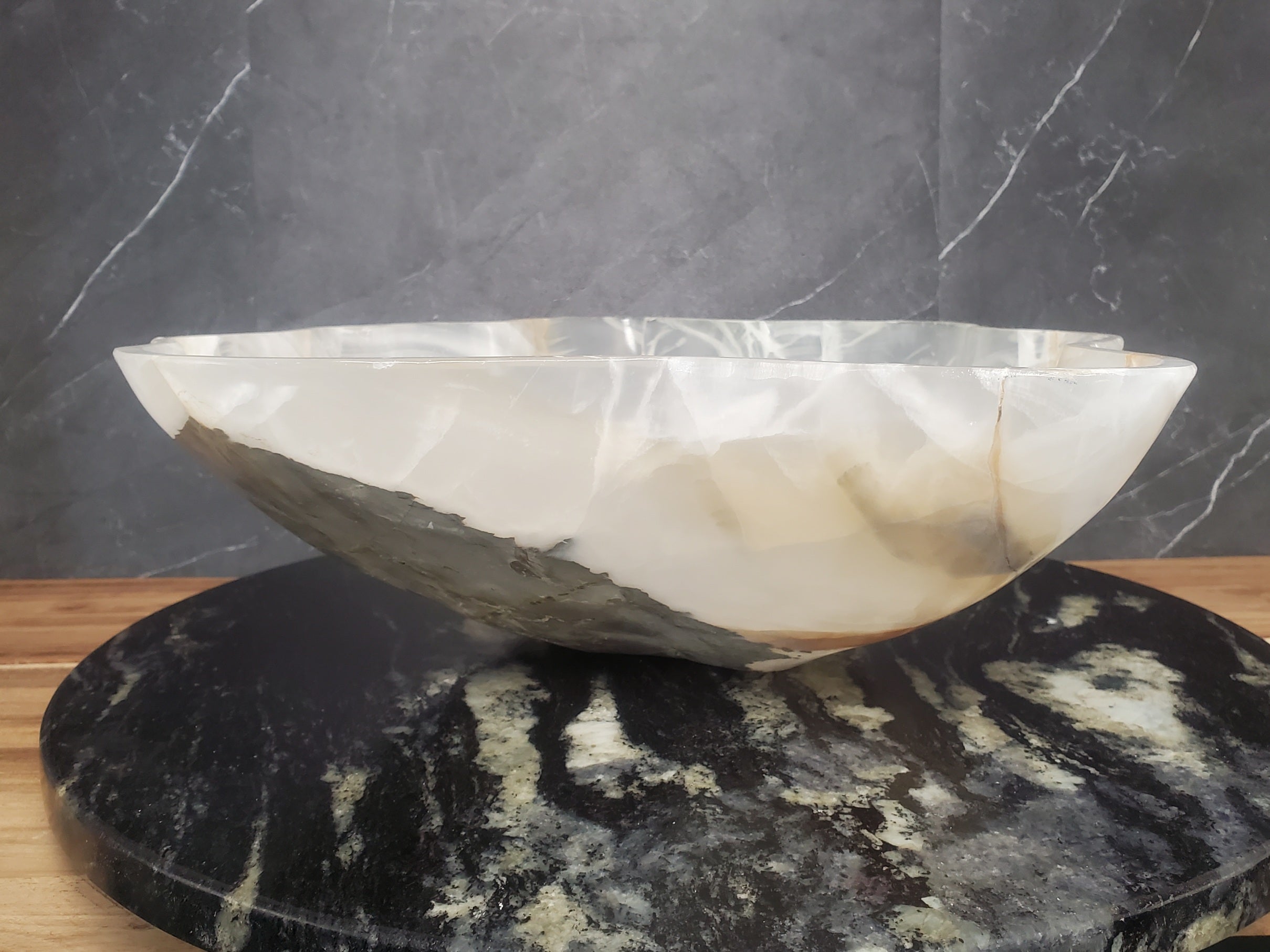 S28_01 Onyx Stone Bathroom Vessel Sink