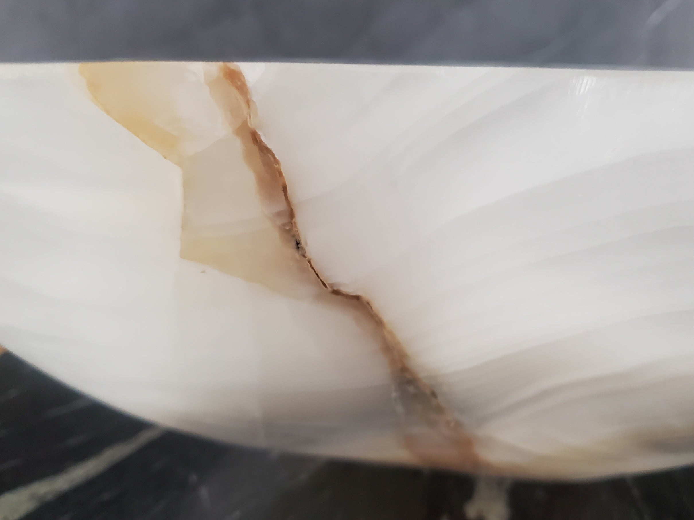 S28_01 Onyx Stone Bathroom Vessel Sink