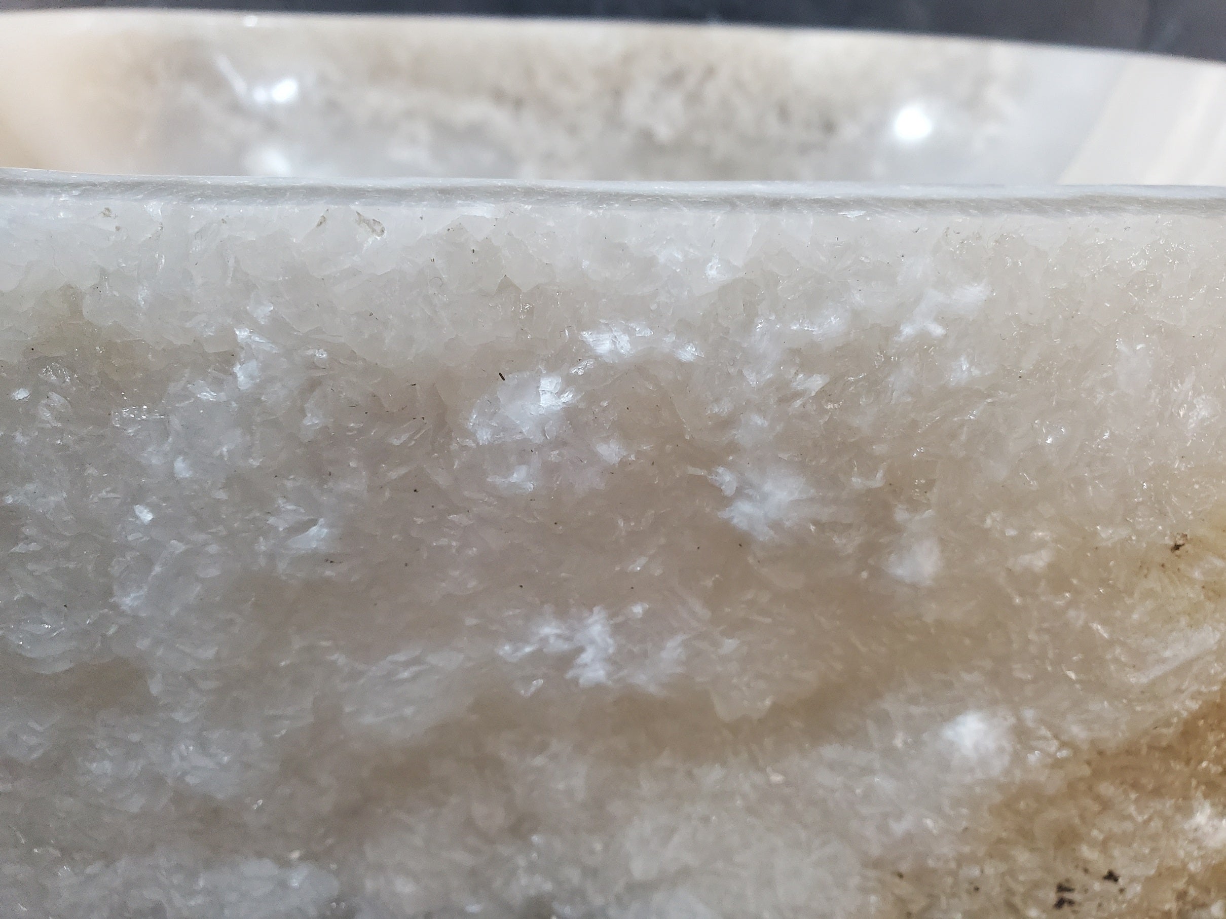 S27_17 Onyx Stone Bathroom Vessel Sink