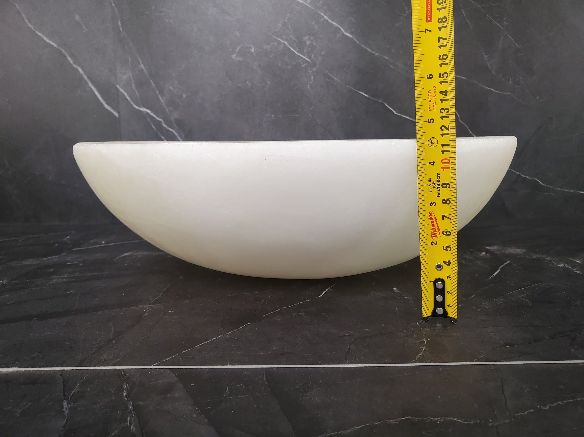 SET1026 Onyx Stone Vessel Bathroom Sink (Set of Two)