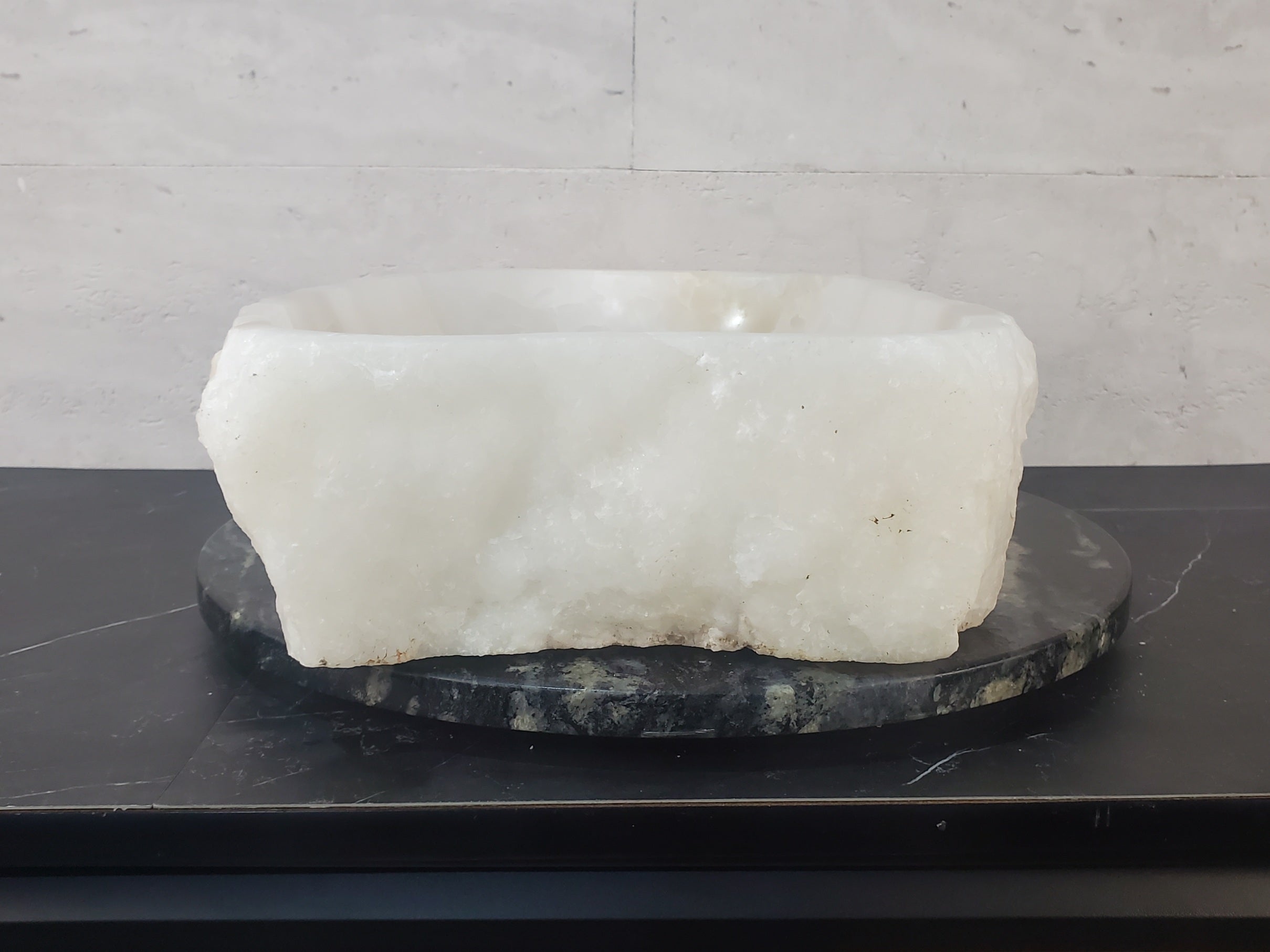 S27_15 Onyx Stone Bathroom Vessel Sink