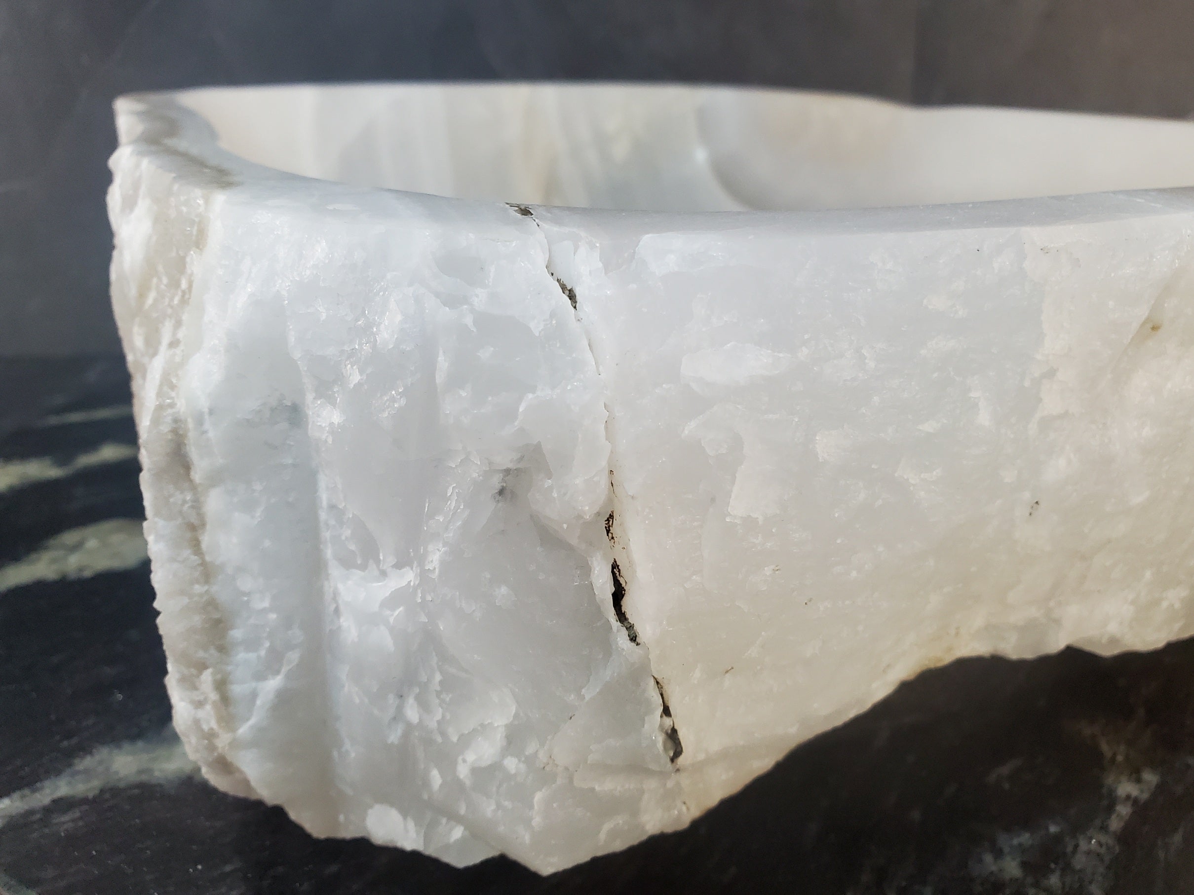 S27_18 Onyx Stone Bathroom Vessel Sink