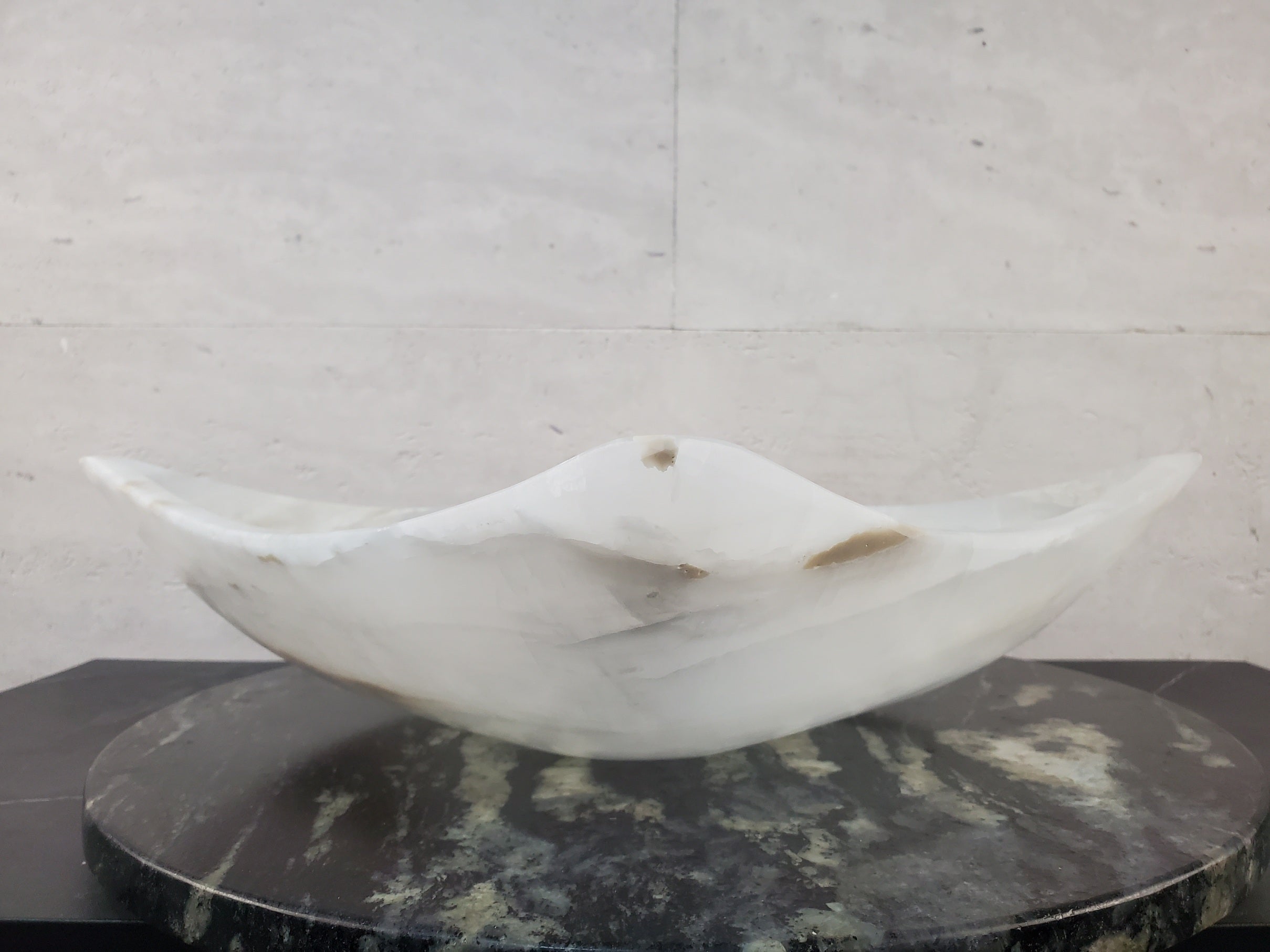 S27_06 Onyx Stone Bathroom Vessel Sink (Square)