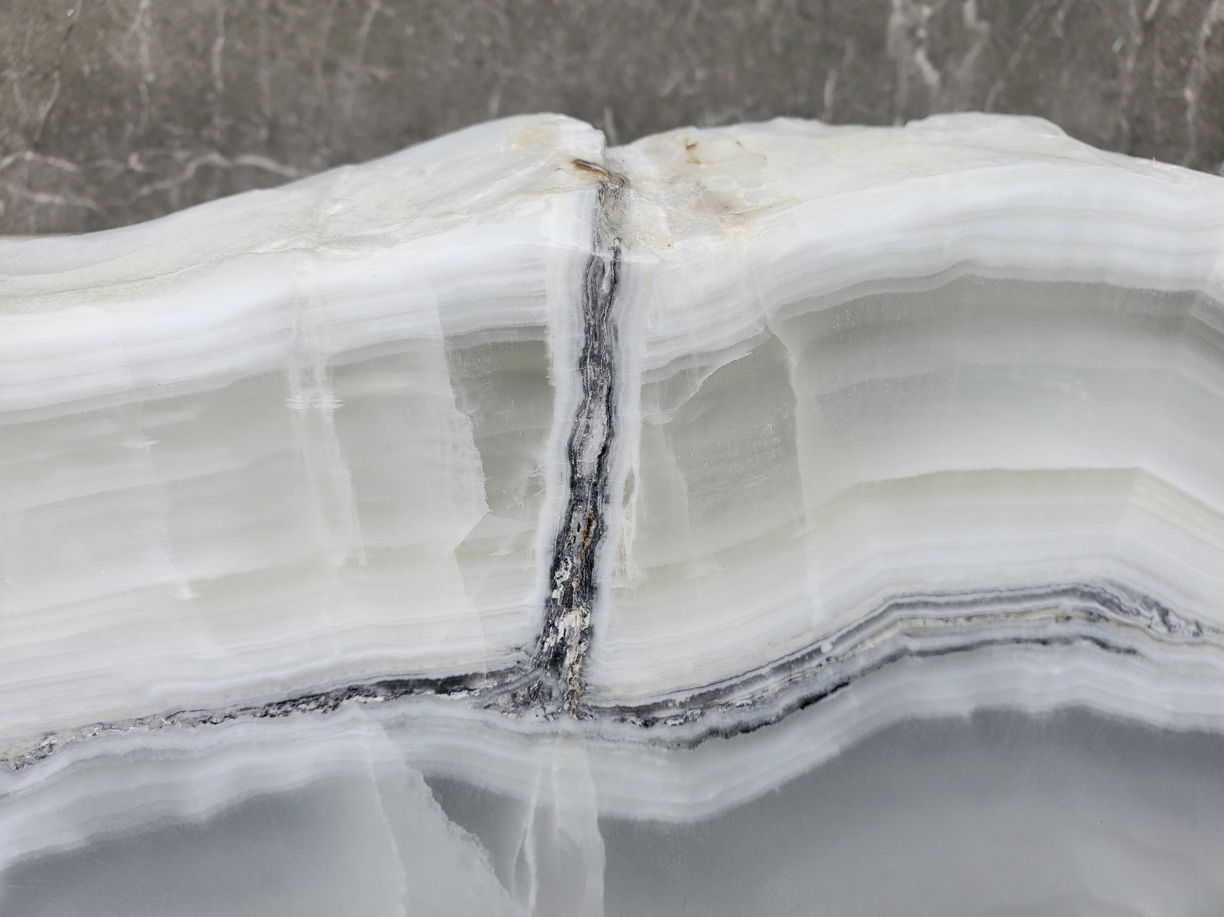 S30_07 Onyx Stone Vessel Bathroom Sink