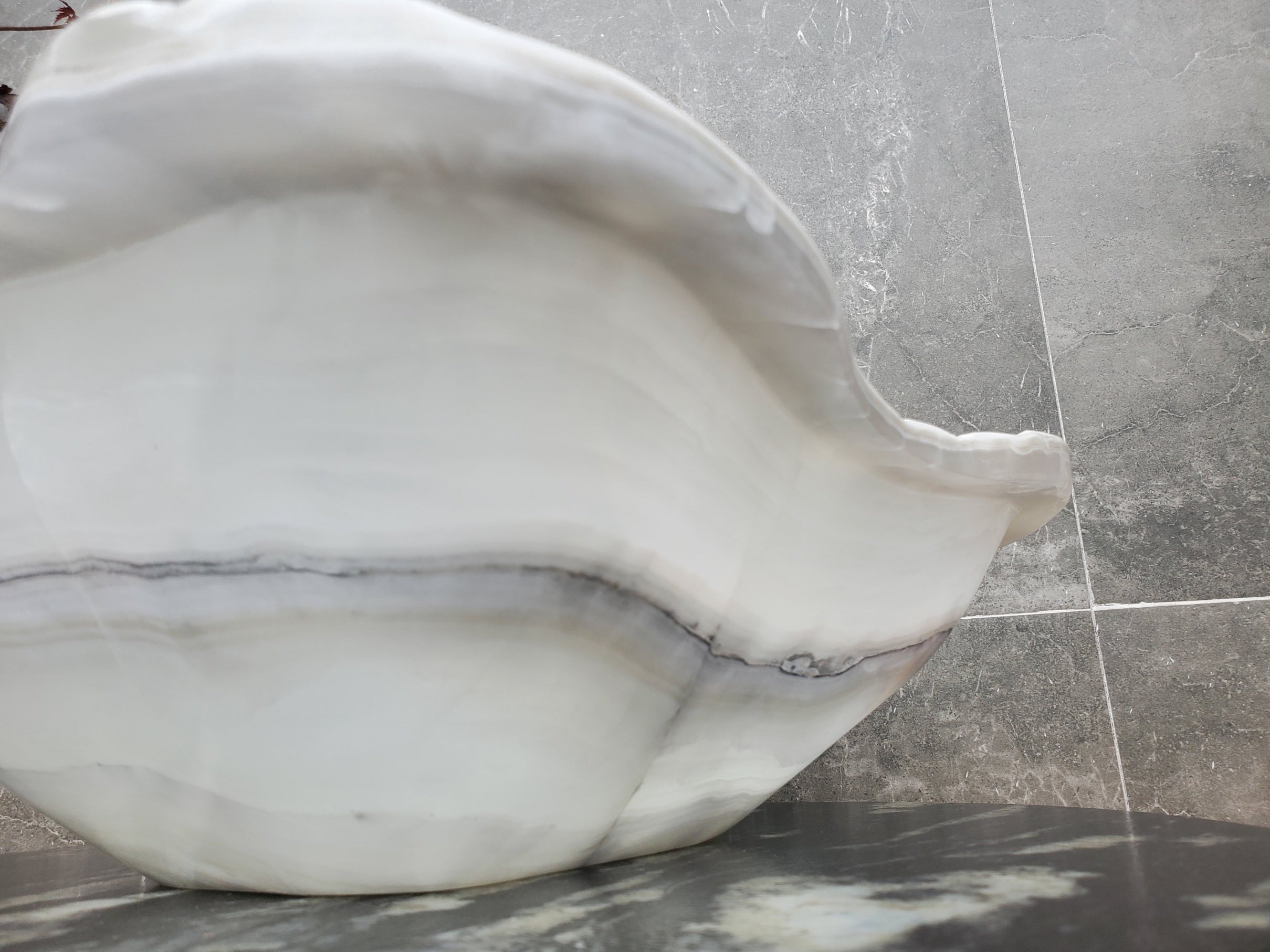 S30_08 Onyx Stone Vessel Bathroom Sink