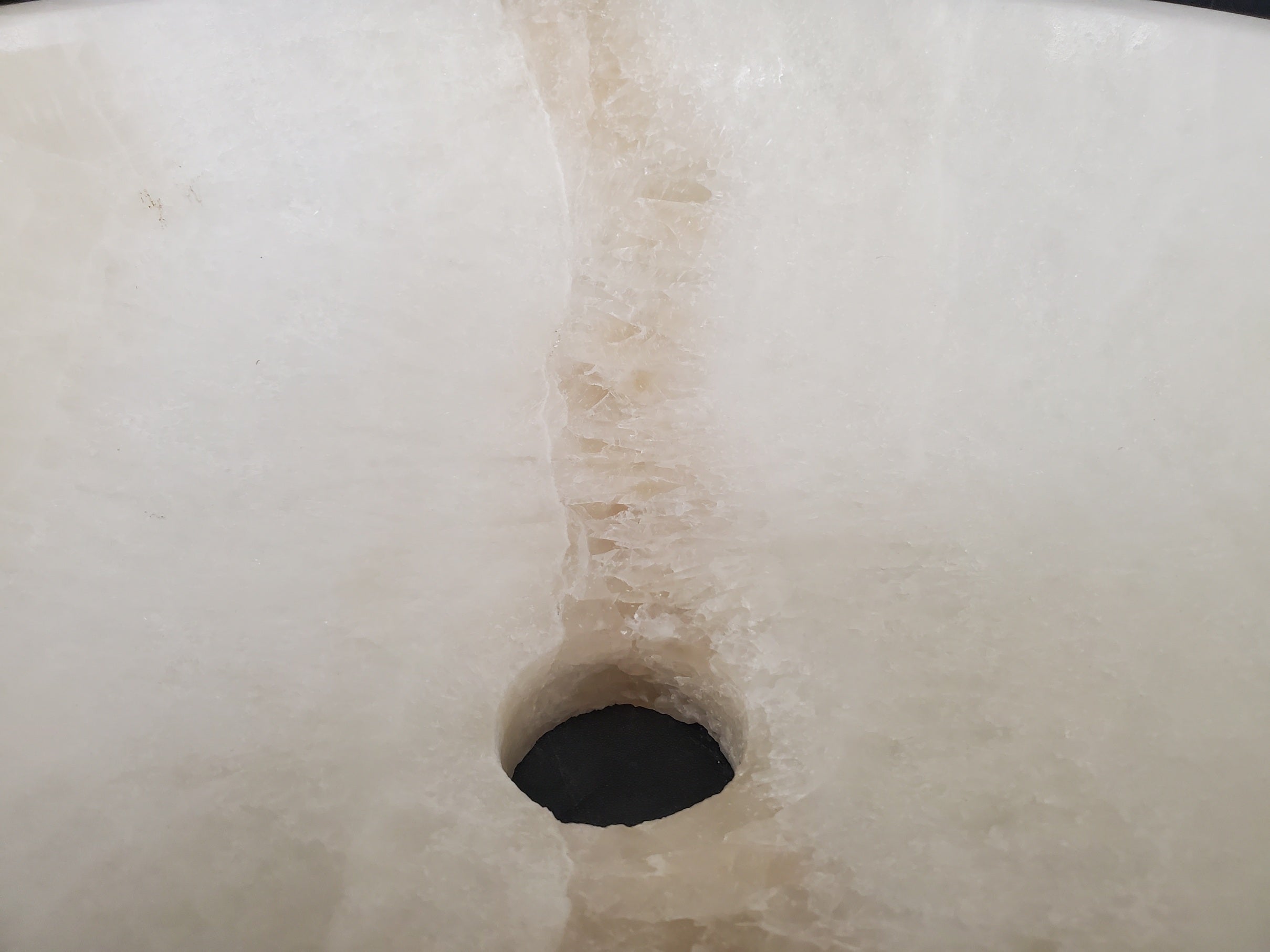 S25_05 Round Onyx Vessel Sink - 16 x 16 inch