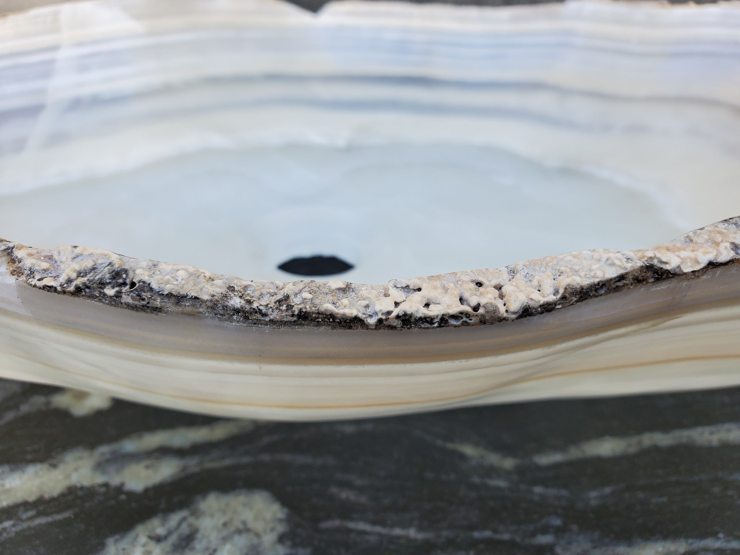 S29_09 Onyx Stone Vessel Bathroom Sink