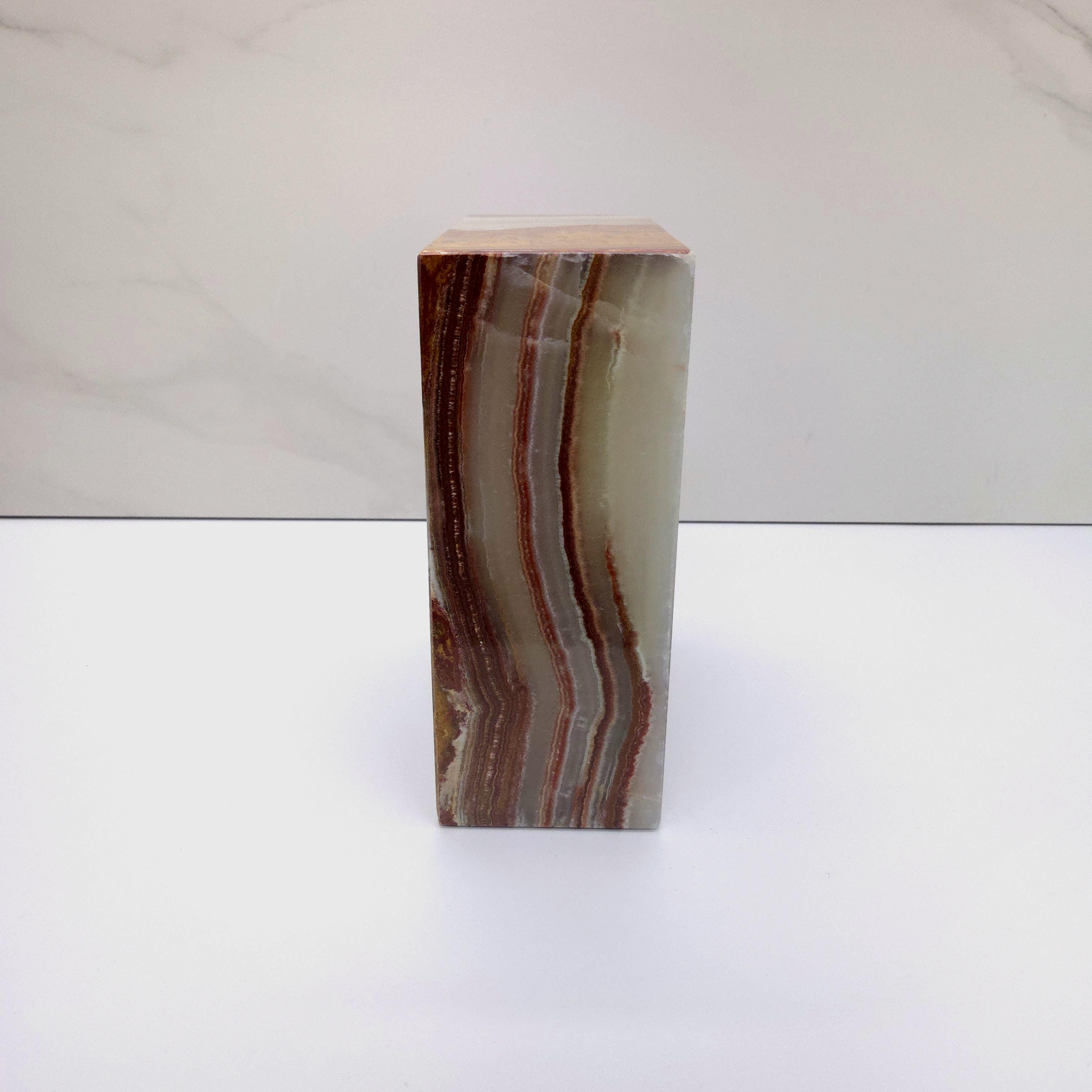UR_08 Green Onyx Stone Cremation Urn for Ashes