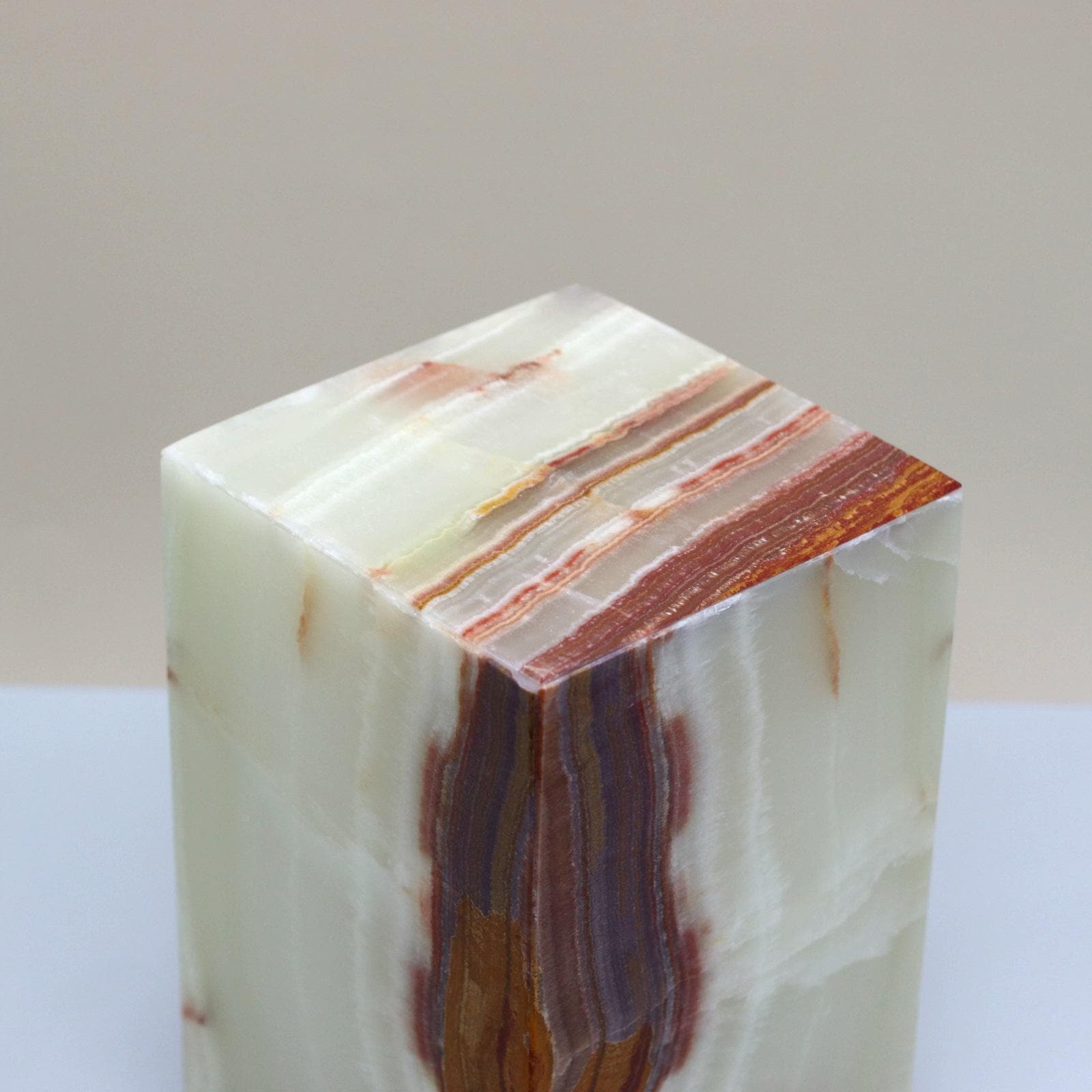 UR_09 Green Onyx Stone Cremation Urn for Ashes