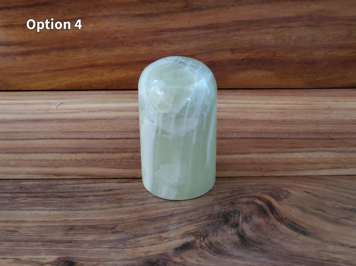 UR_26 Small Green Onyx Stone Cremation Urn for Ashes - 18.5 cu in | Handcrafted Stone Keepsake for Pets or Humans Urn Urn