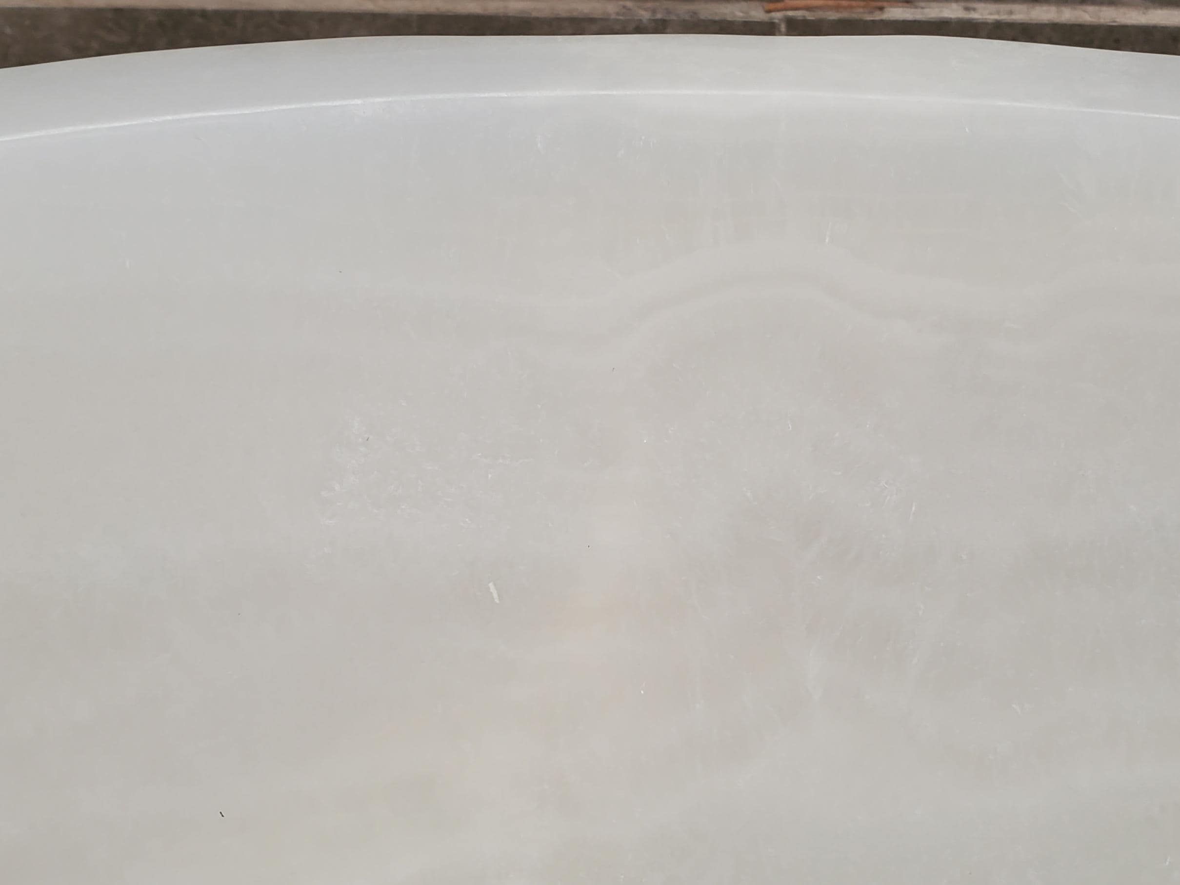 White Onyx Vessel Sink | Natural Stone Bathroom Sink | Live Edge Vanity Basin | Luxury Bathroom Sink | Handmade Onyx Sink 16x16 Inch Above Counter sink Bathroom Décor beige tan taupe hand basin bowl handmade powder room Home design trends luxury bathroom Marble Onix Rock modern contemporary natural stone sink plumbing fixture Rectangle Vessel Tan Rustic Onyx Vessel Sinks Translucent Polish