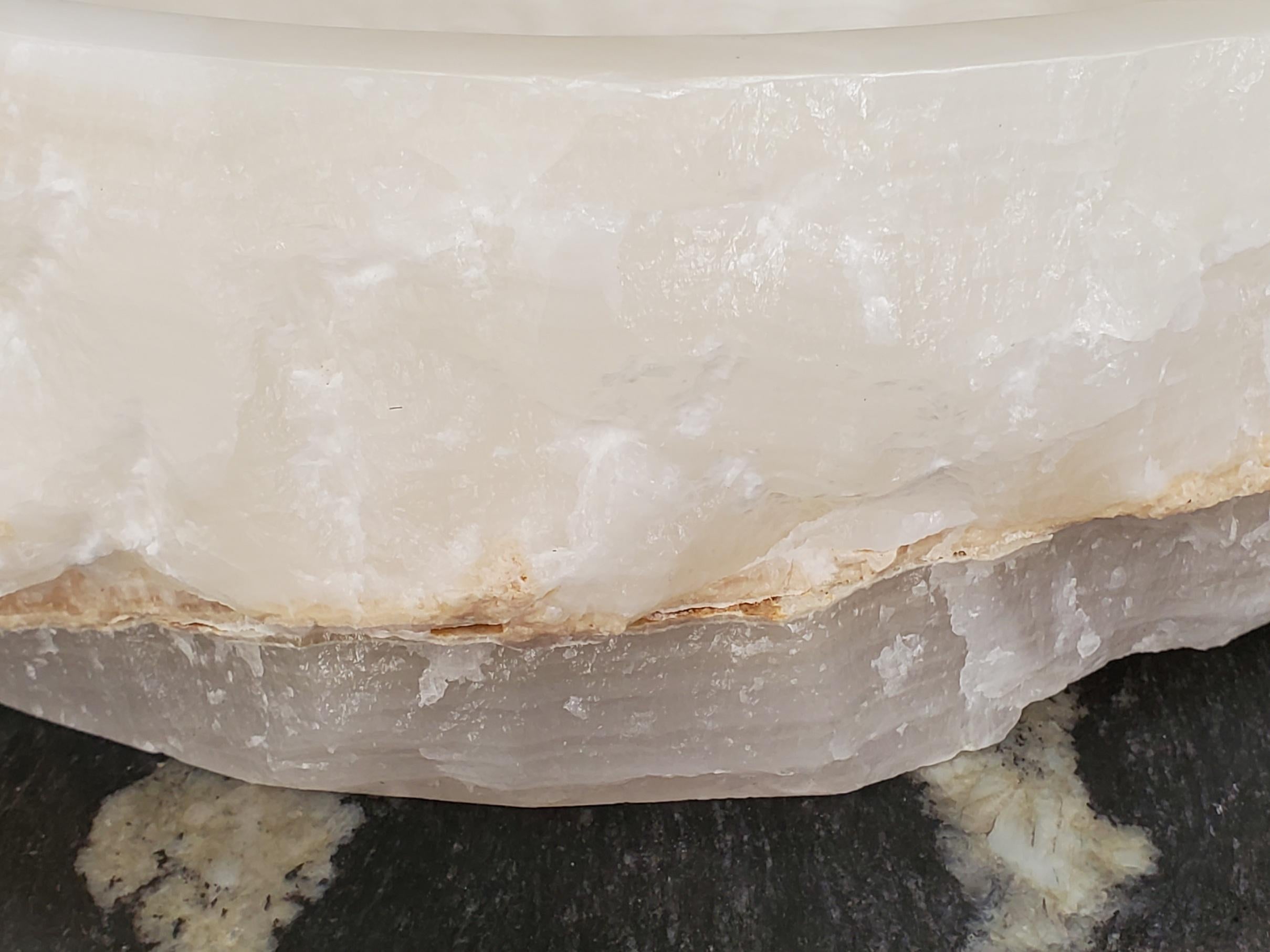 White Onyx Marble Vessel Sink, 15x15 Inch Natural Stone Countertop Basin, Polished Luxury Vanity Sink, Spa Bathroom Decor Above Counter sink Bathroom Décor beige tan taupe hand basin bowl handmade powder room Home design trends luxury bathroom Marble Onix Rock modern contemporary natural stone sink plumbing fixture Rectangle Vessel Tan Rustic Onyx Vessel Sinks Translucent Polish