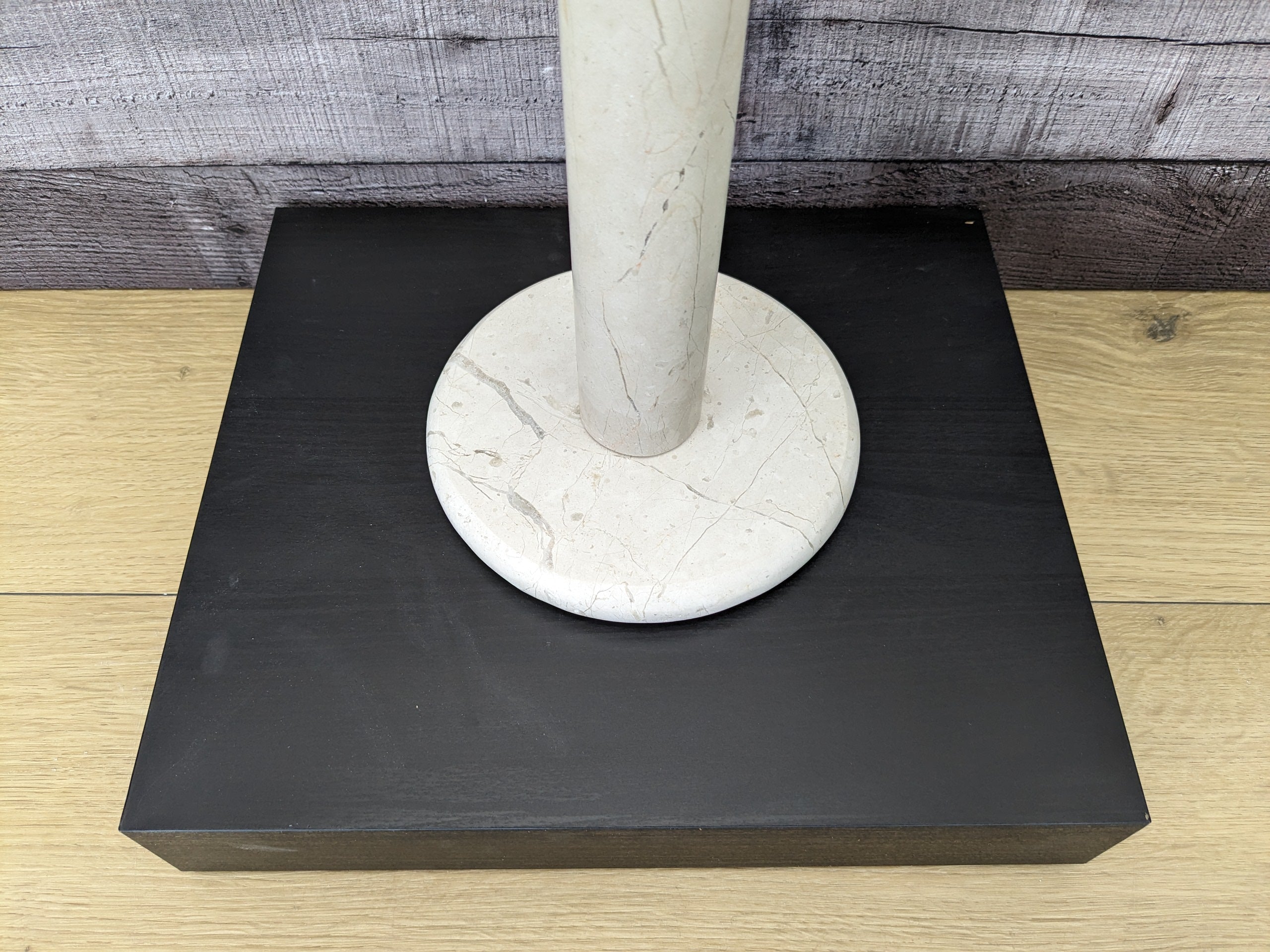 Tan Travertine Paper Towel Holder, Freestanding, Commerical Size Standup Dispenser Paper Towel Holder Accessories Kitchen & Dining