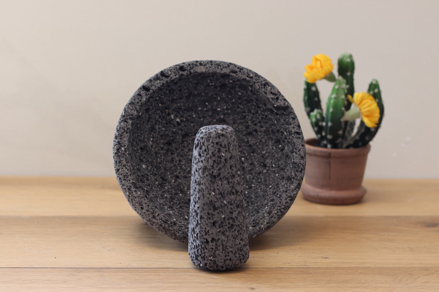 Mini Molcajete - Lava Stone - 4 Inch Molcajete Accessories Kitchen & Dining Molcajete