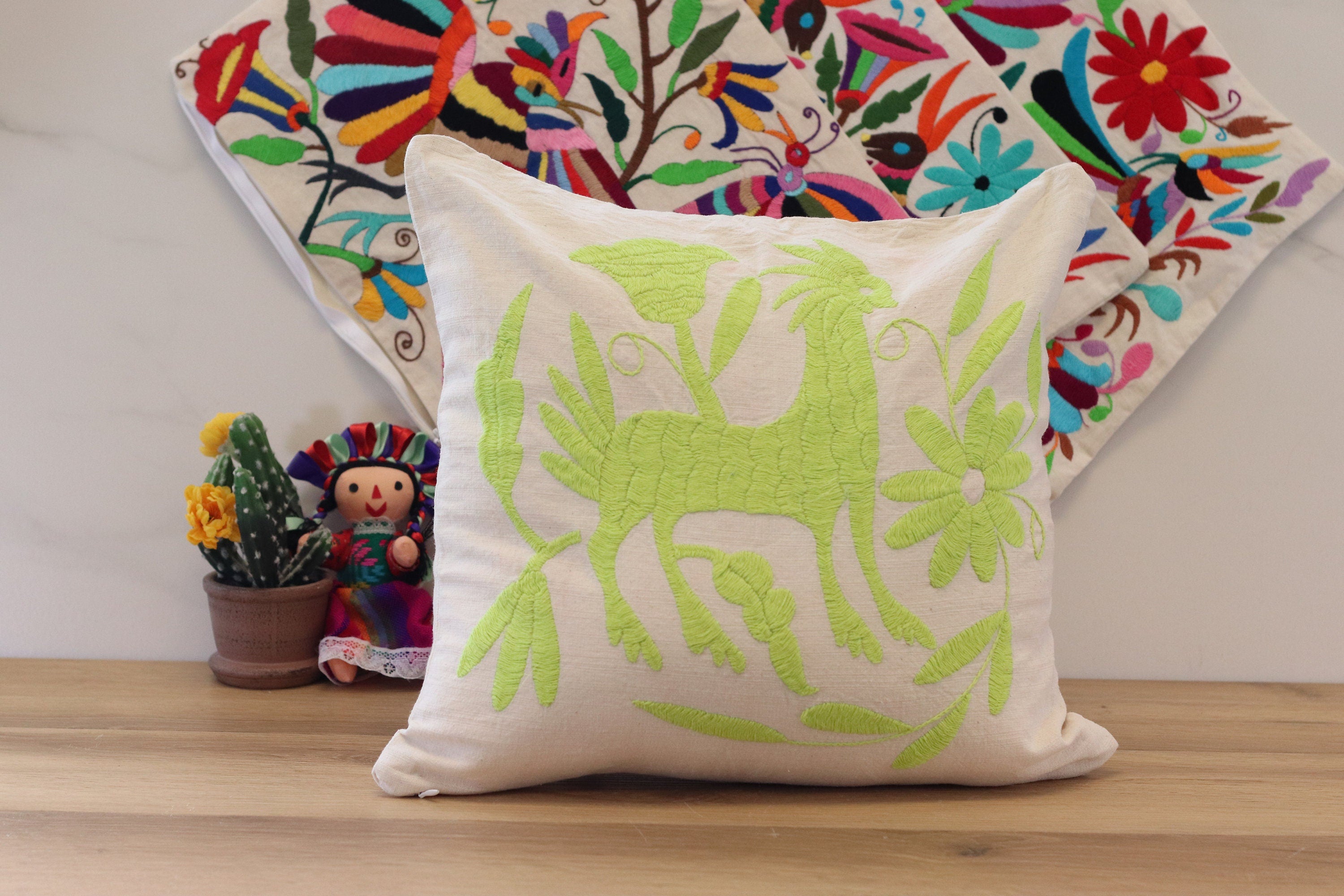 Otomi Tenango Pillow Cover Decor Home Pillow Covers