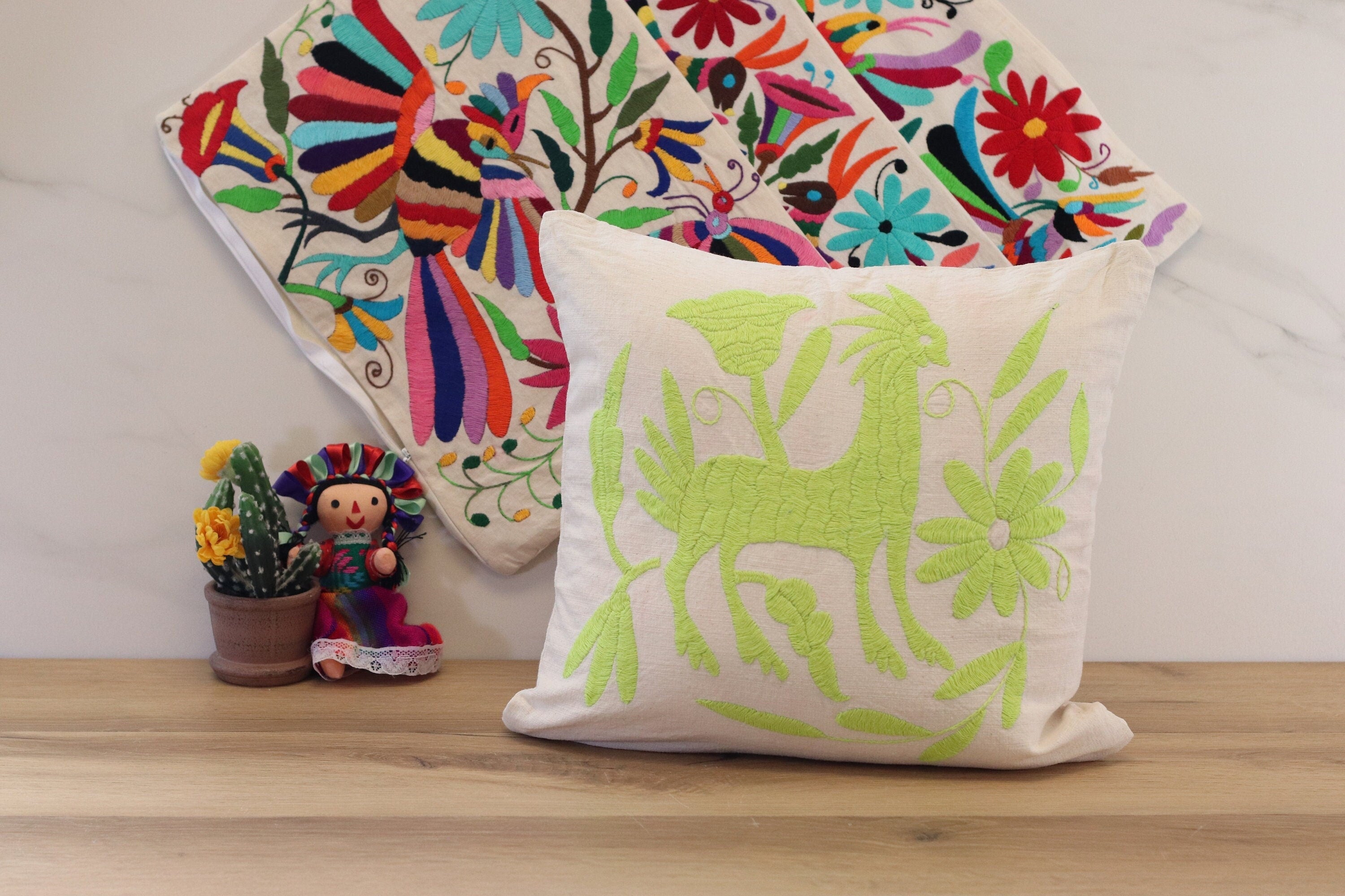 Otomi Tenango Pillow Cover Decor Home Pillow Covers