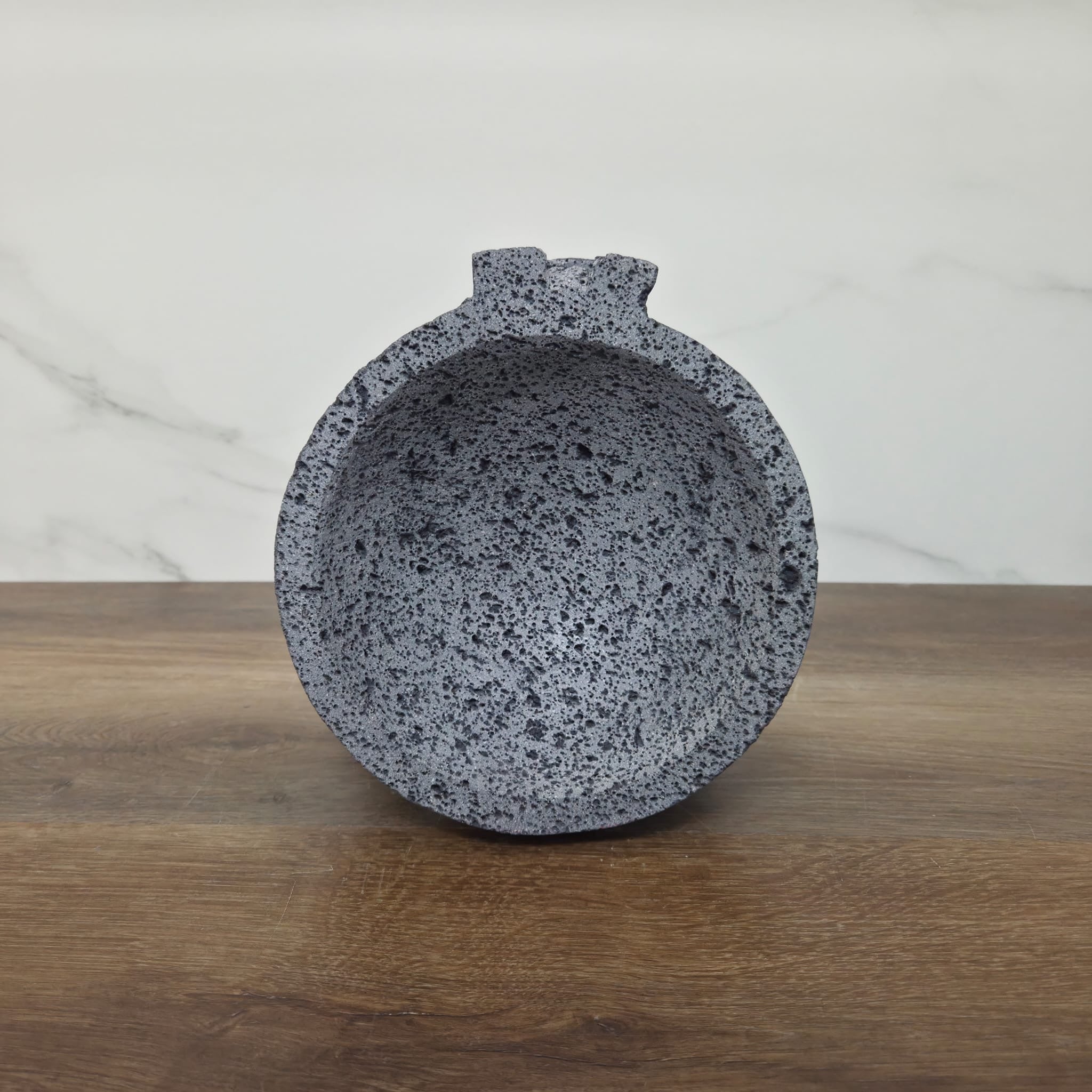 MOL5P Authentic Mexican Molcajete - Piggy Face - 5 inch