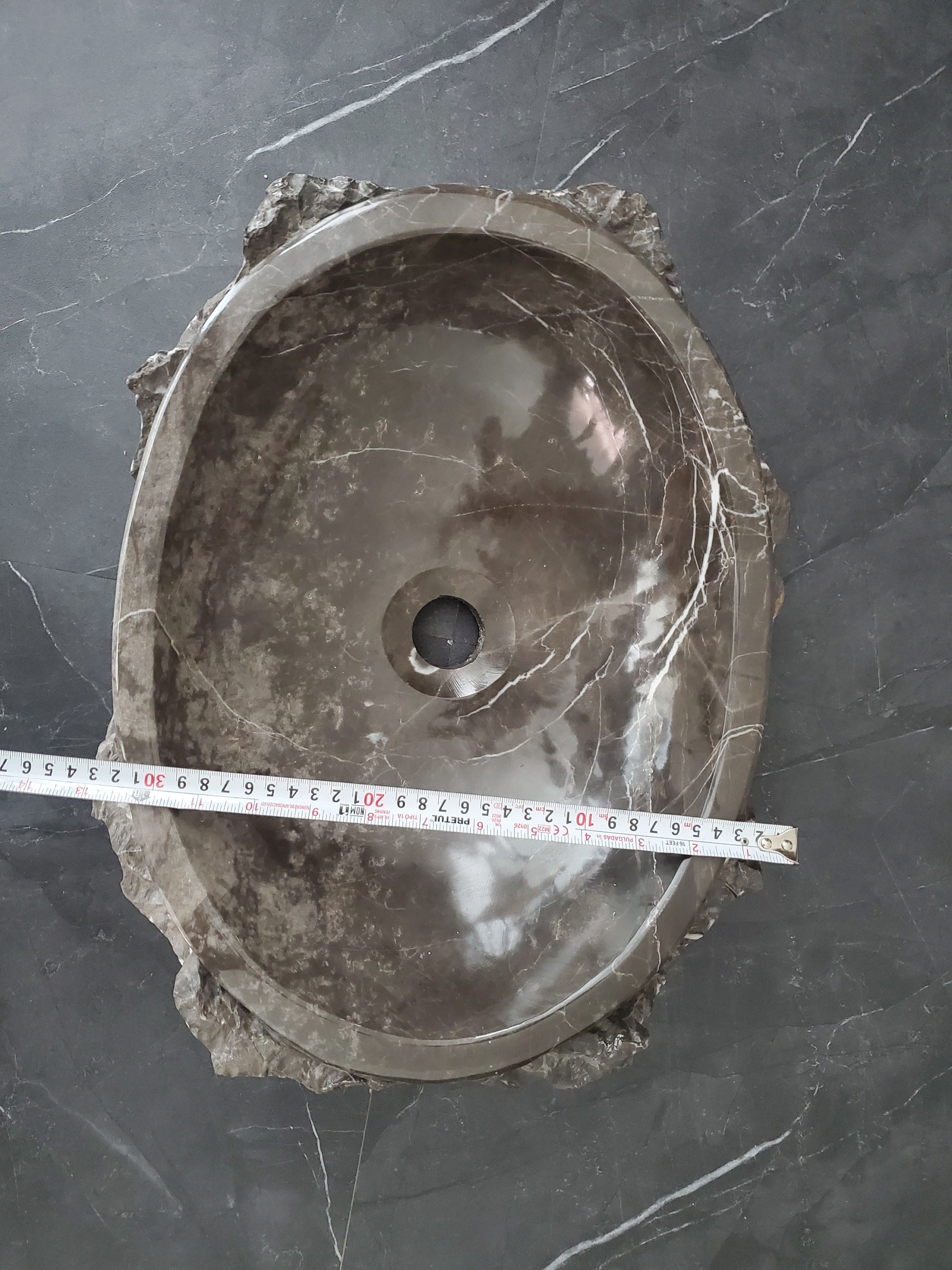SET1040 Marble Stone Vessel Sink Set