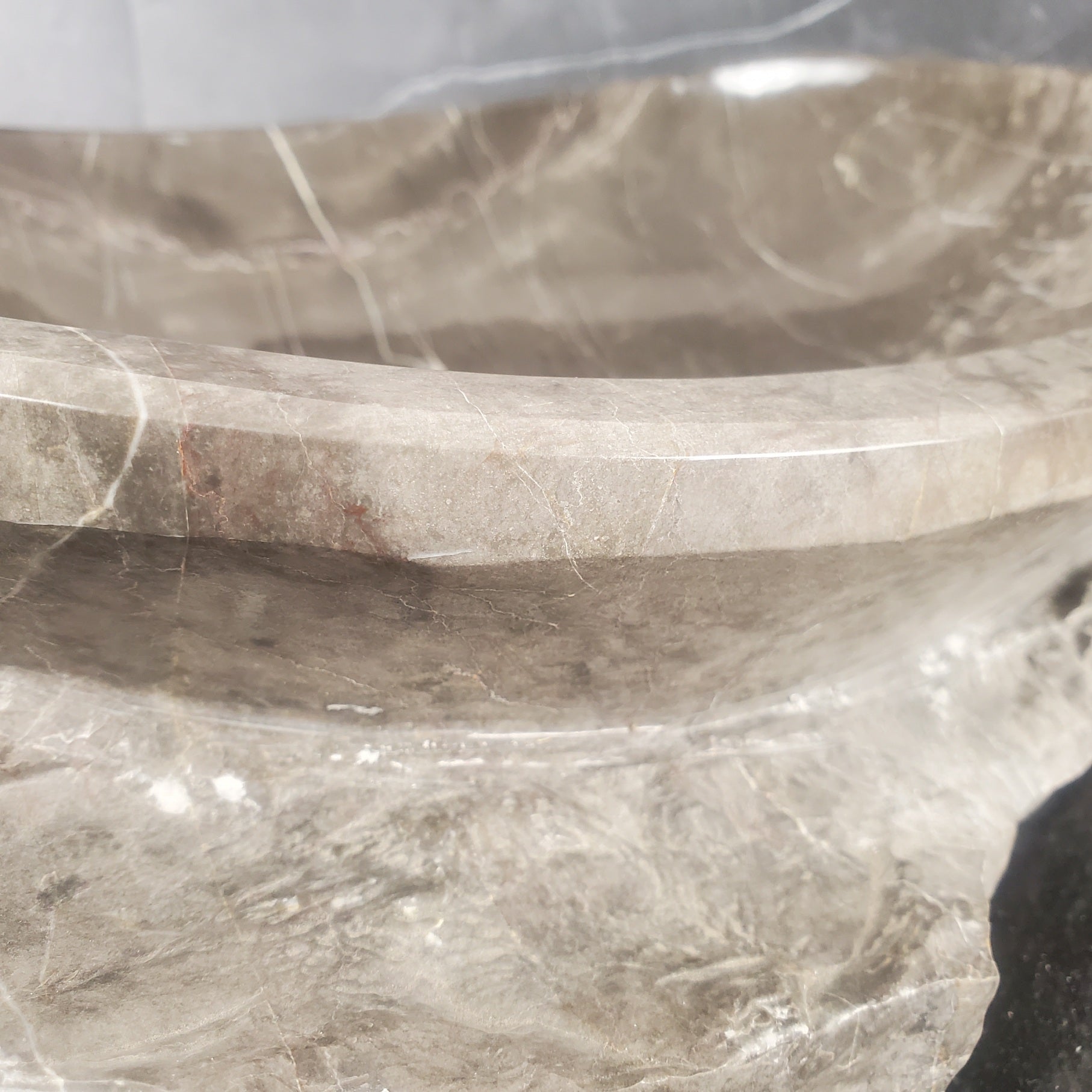 SET1040 Marble Stone Vessel Sink Set