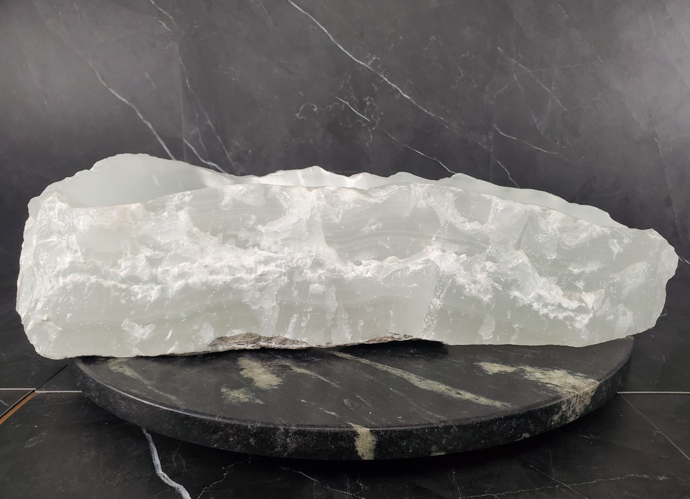 S26_06 Onyx Stone Bathroom Vessel Sink