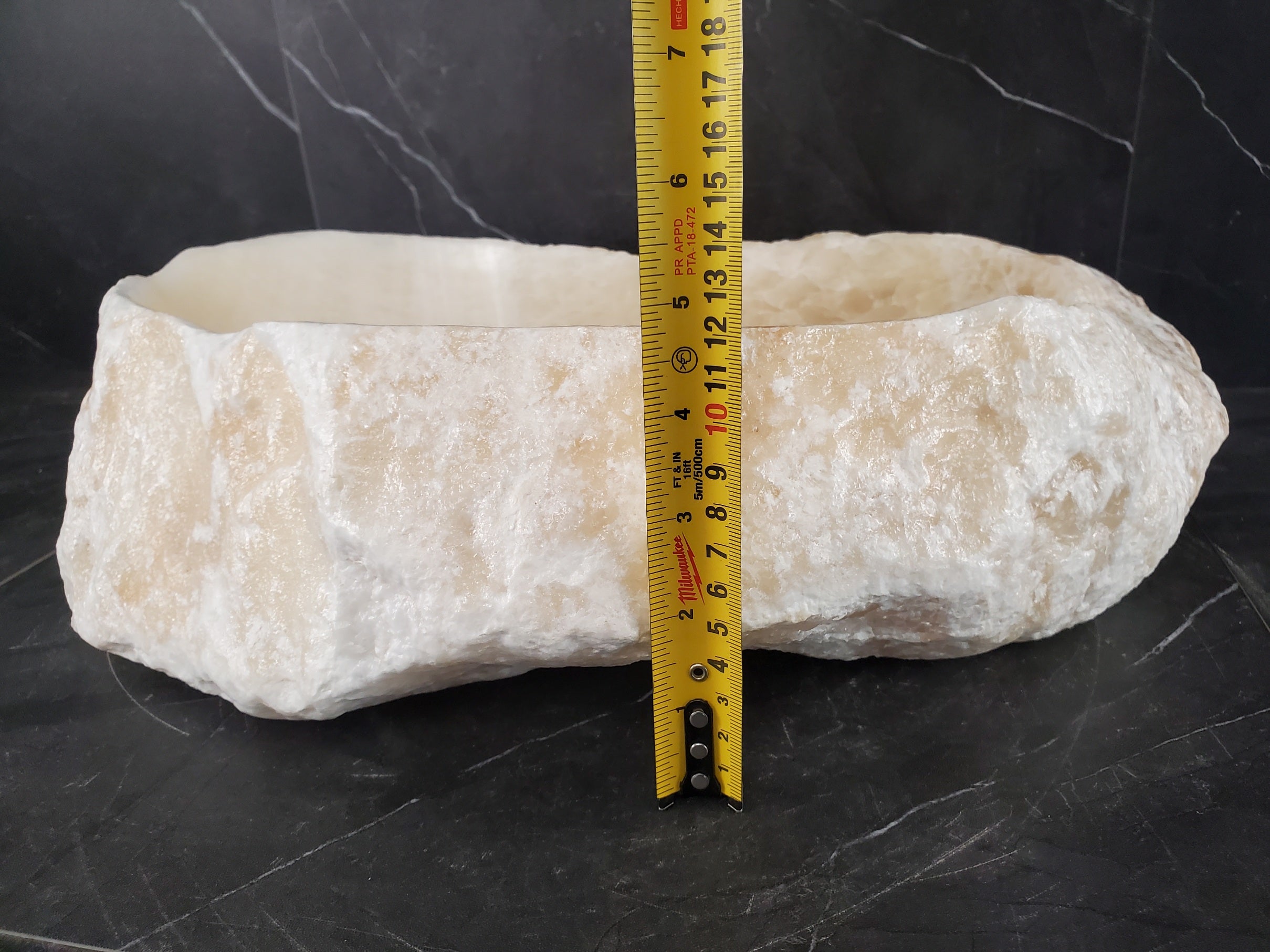 S25_20 Onyx Stone Vessel Sink