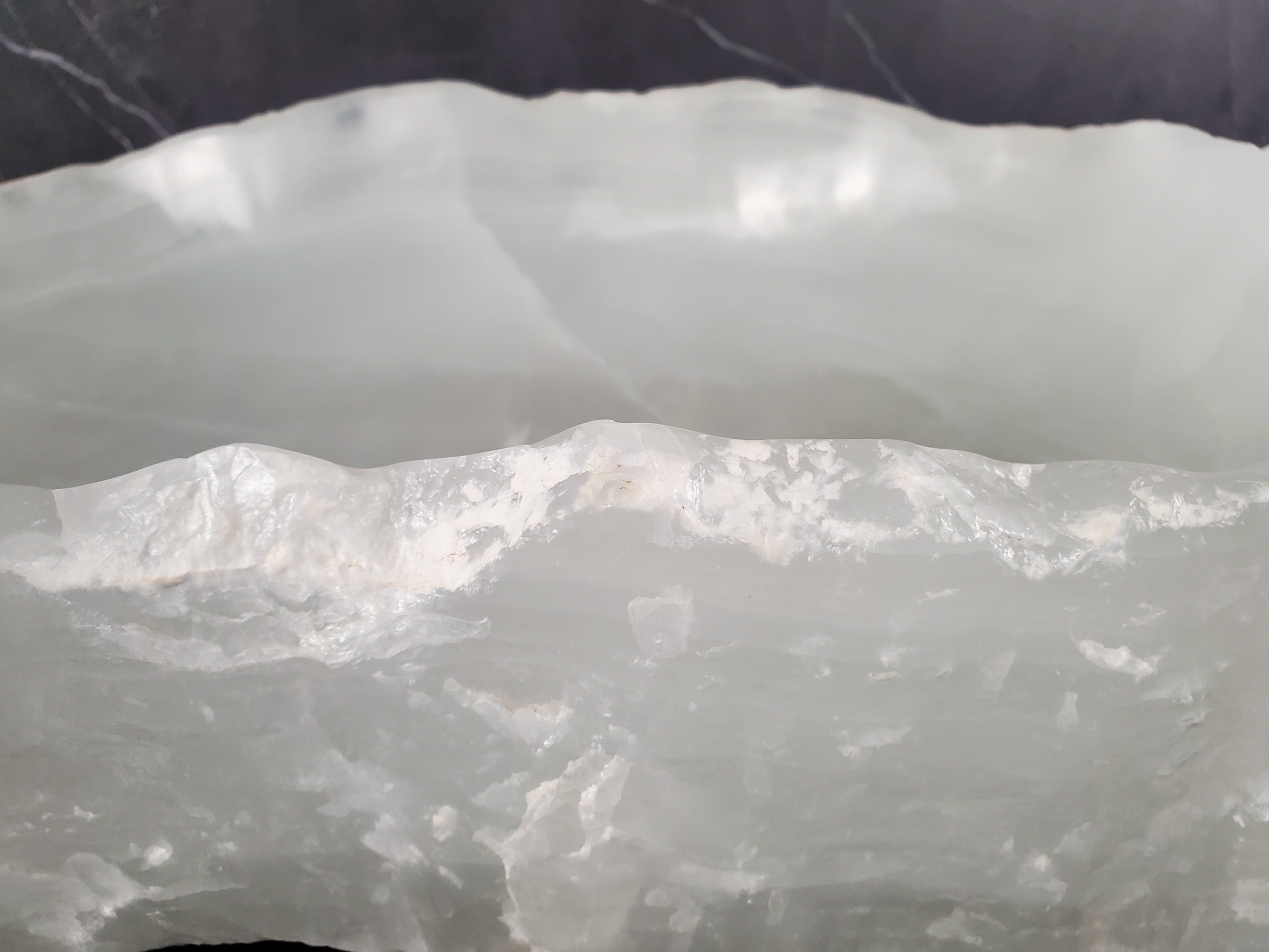 S26_06 Onyx Stone Bathroom Vessel Sink