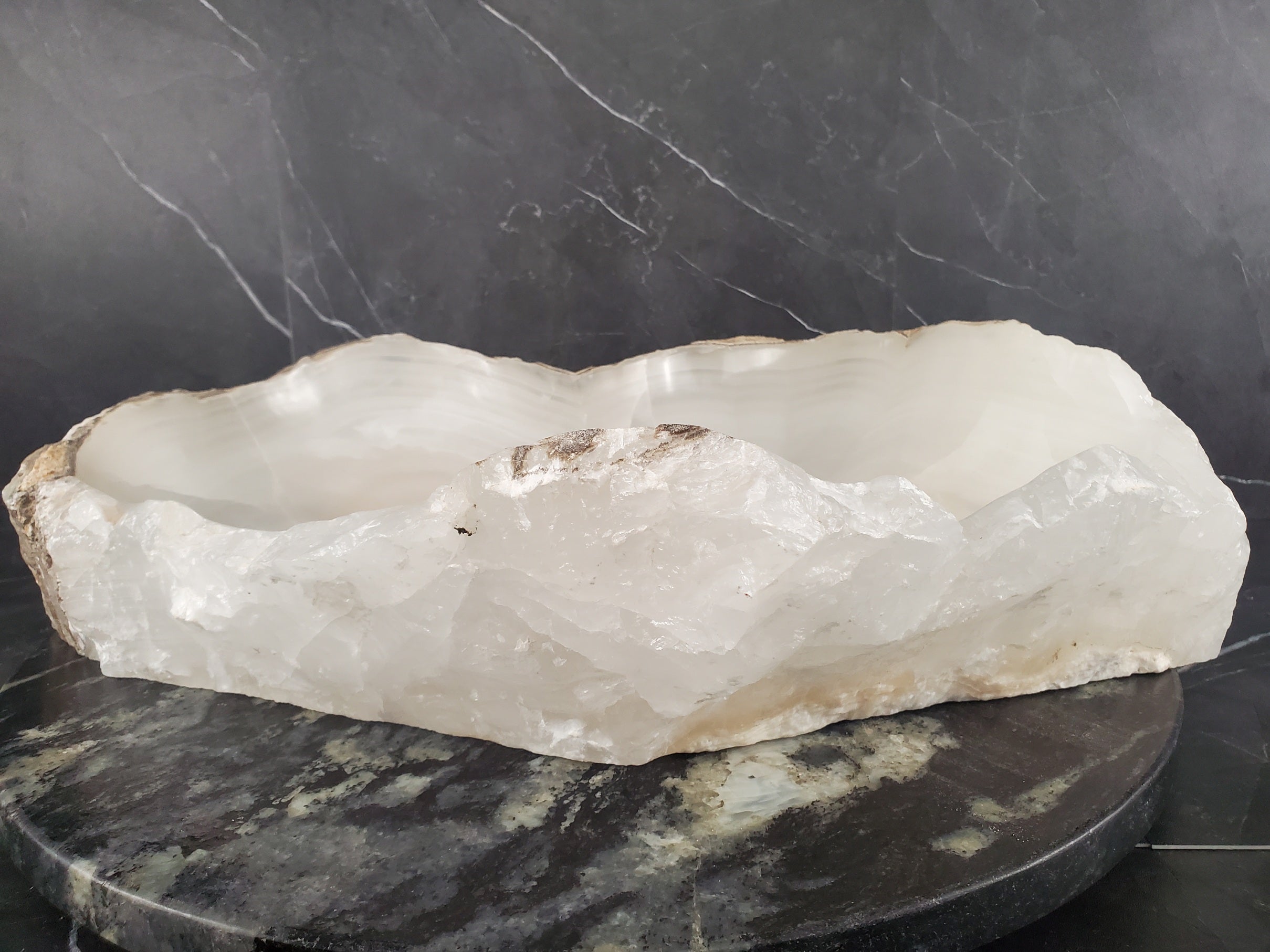S26_05 Onyx Stone Bathroom Vessel Sink