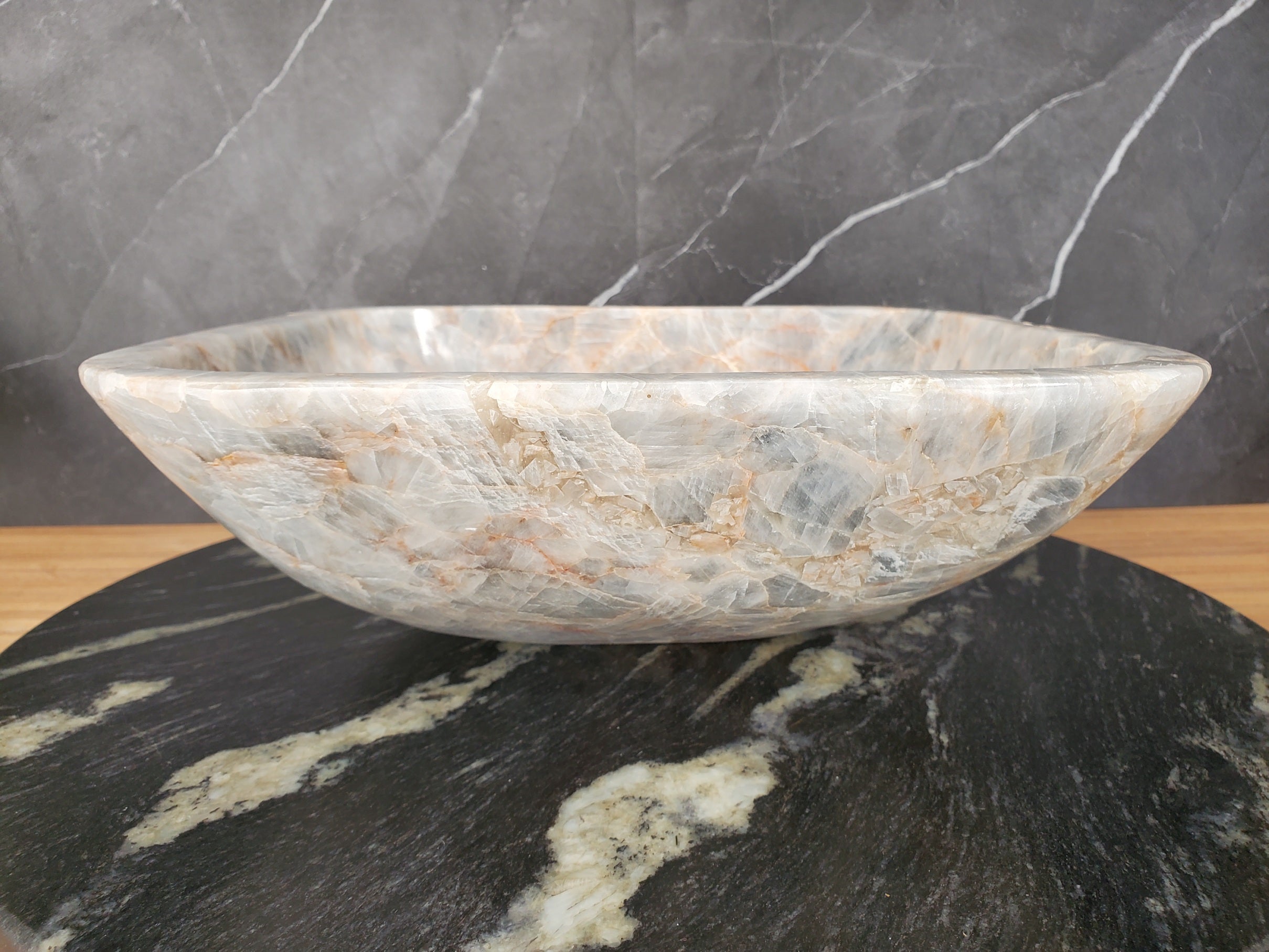 S34_10 Fluorite Stone Vessel Sink