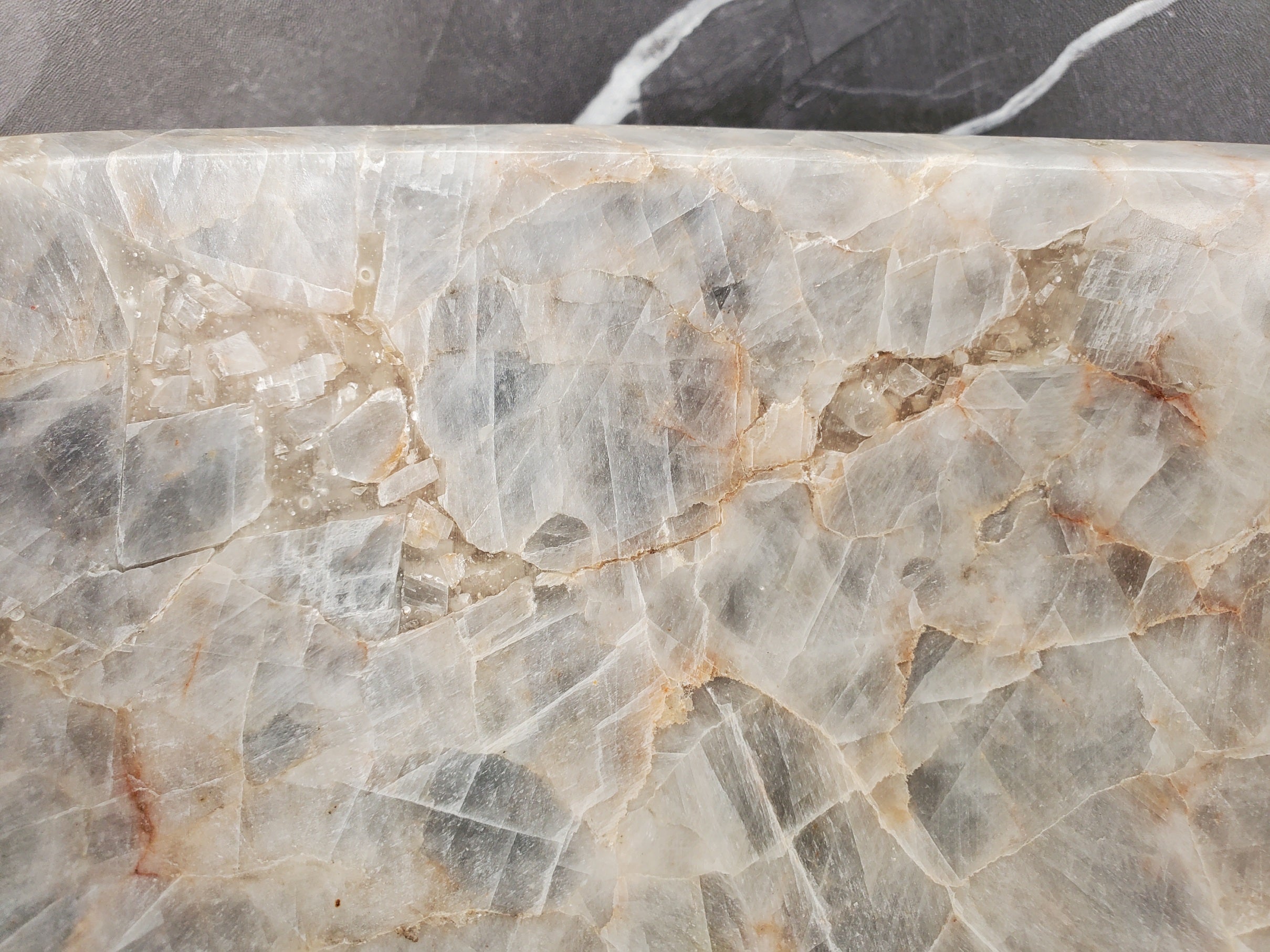 S34_10 Fluorite Stone Vessel Sink